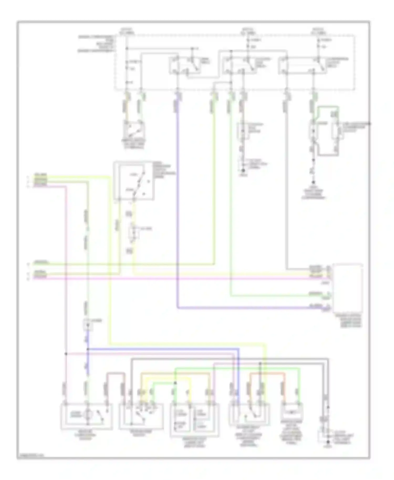 Discovery Land Rover II (1998-2004): Automatic a/c circuit (2 of 2)
