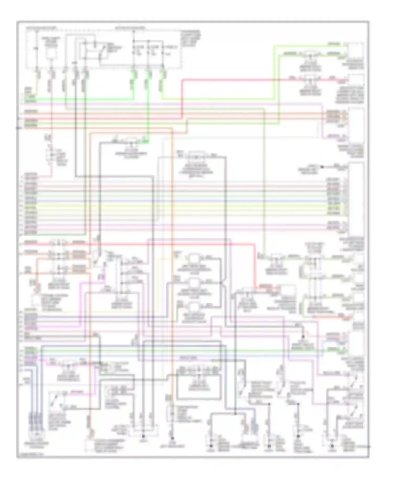 Discovery Land Rover II (1998-2004): Anti-lock brake circuits, with self-leveling (2 of 2)