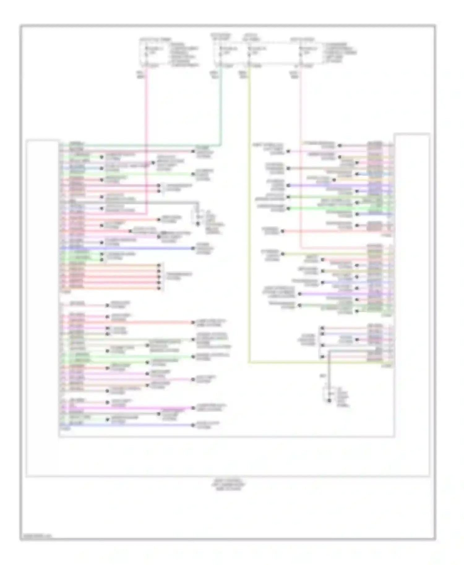 Discovery Land Rover II (1998-2004): Body computer circuits
