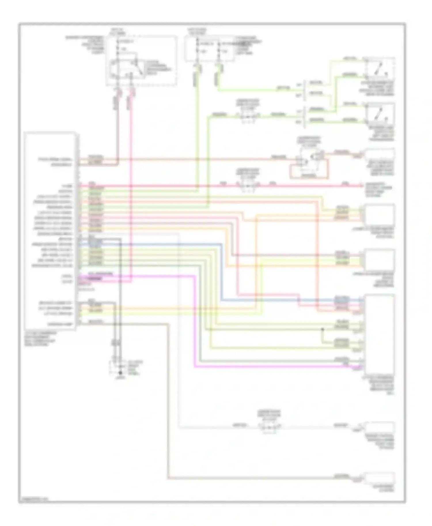 Discovery Land Rover II (1998-2004): Electronic suspension circuit