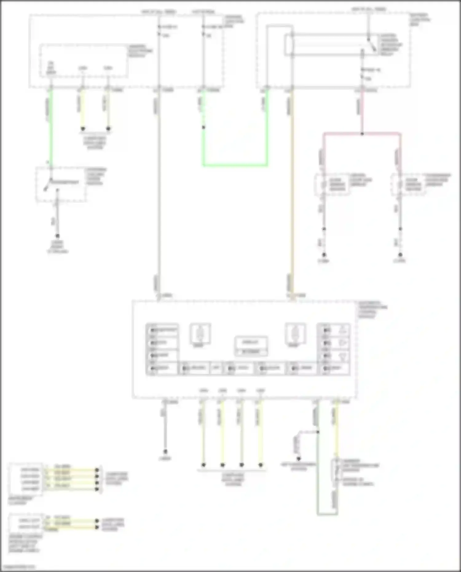 Discovery Land Rover III (2004-2009): Heated mirrors circuit
