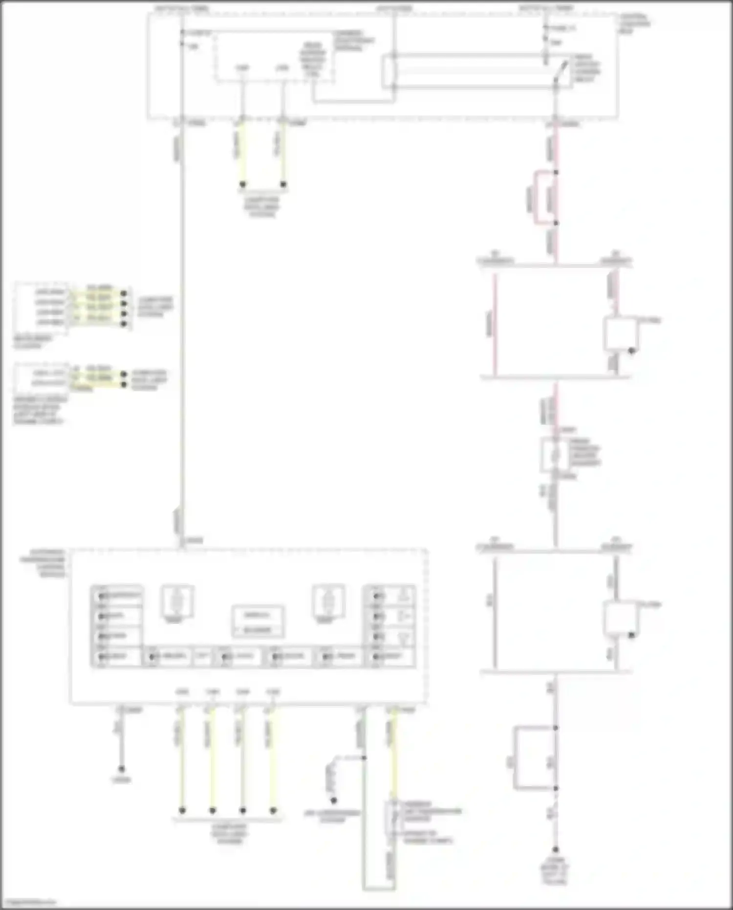 Discovery Land Rover III (2004-2009): Rear defogger circuit