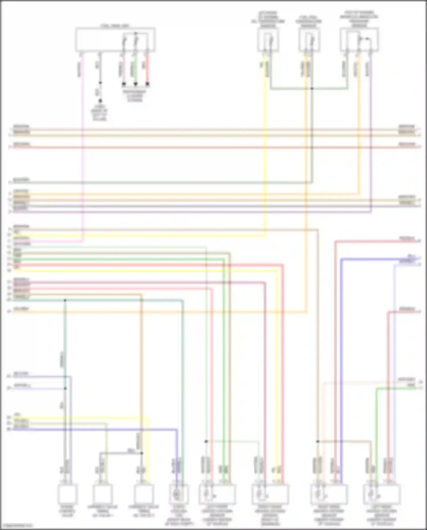 Discovery Land Rover III (2004-2009): Wiring diagram engine performance 4.4l (4 of 5)