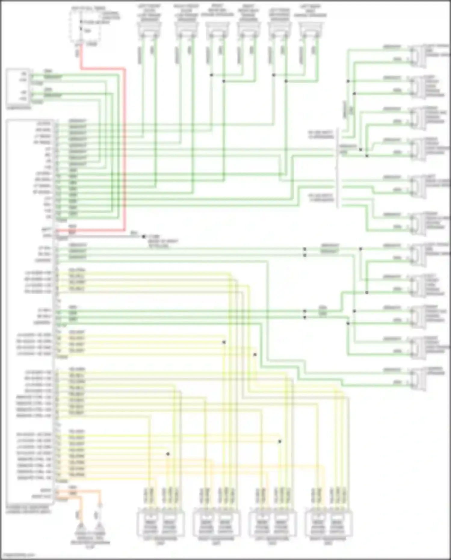 Discovery Land Rover III (2004-2009): Navigation circuit (3 of 3)