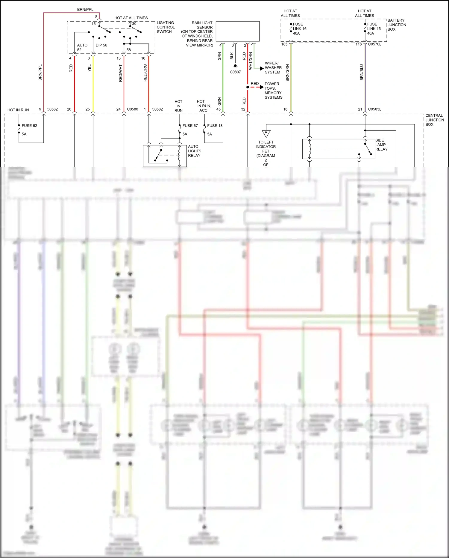Wiring diagram computer data lines system for Land Rover Discovery III (2004-2009) (13 of 42)