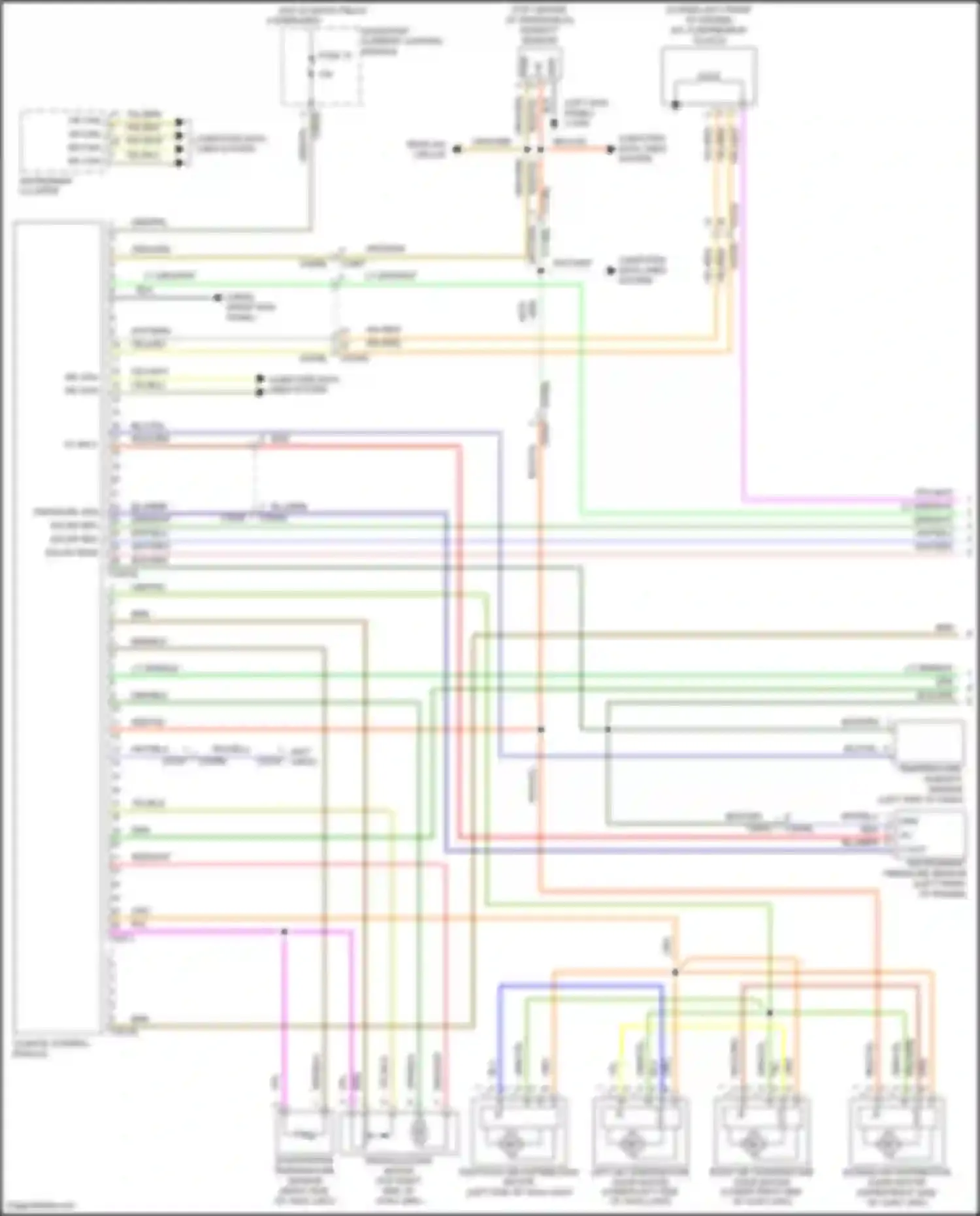 Discovery Land Rover IV facelift (2013-2016): Automatic a/c circuit (1 of 2)
