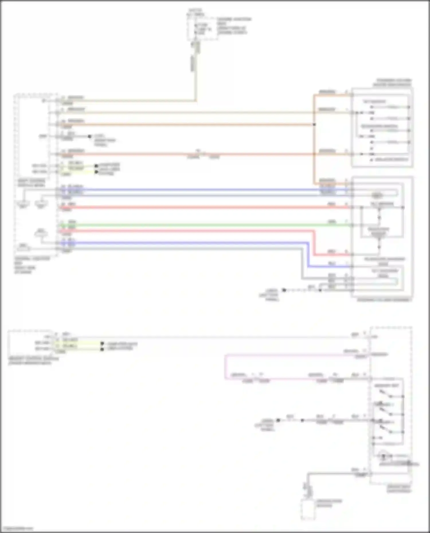 Discovery Land Rover IV facelift (2013-2016): Steering column memory circuit