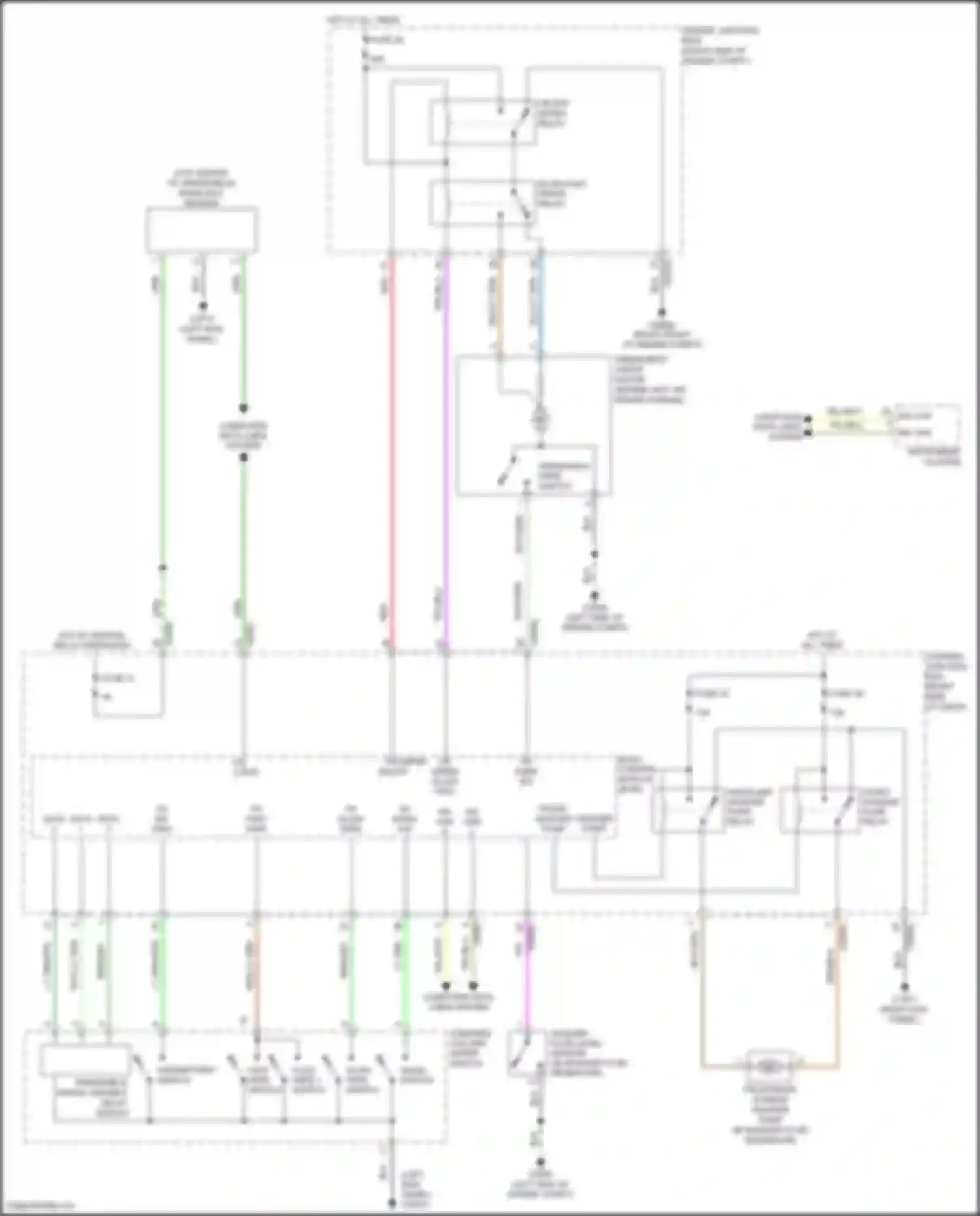 Discovery Land Rover IV facelift (2013-2016): Front wiper/washer circuit