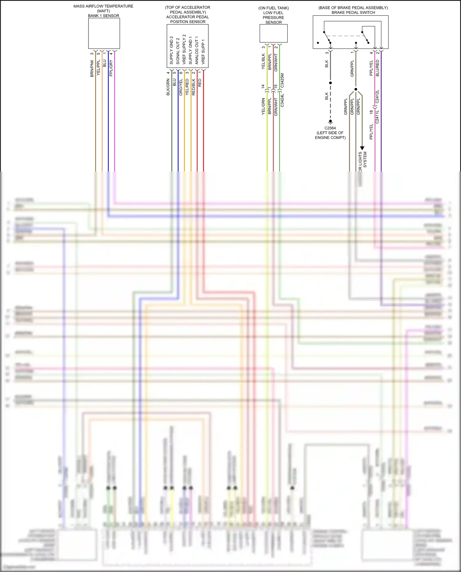 Wiring diagram vref supp 1 for Land Rover Discovery IV facelift (2013-2016) (1 of 1)