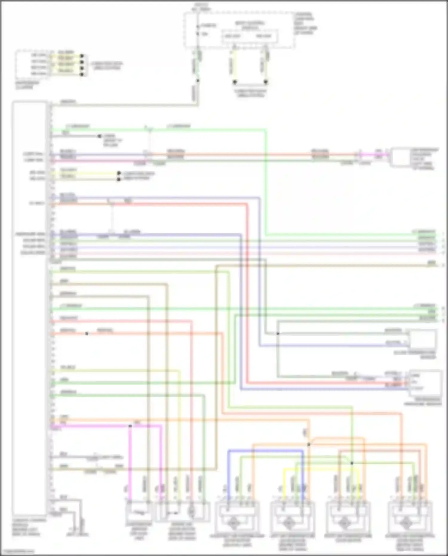 Discovery Land Rover IV (2009-2013): Automatic a/c circuit (1 of 2)