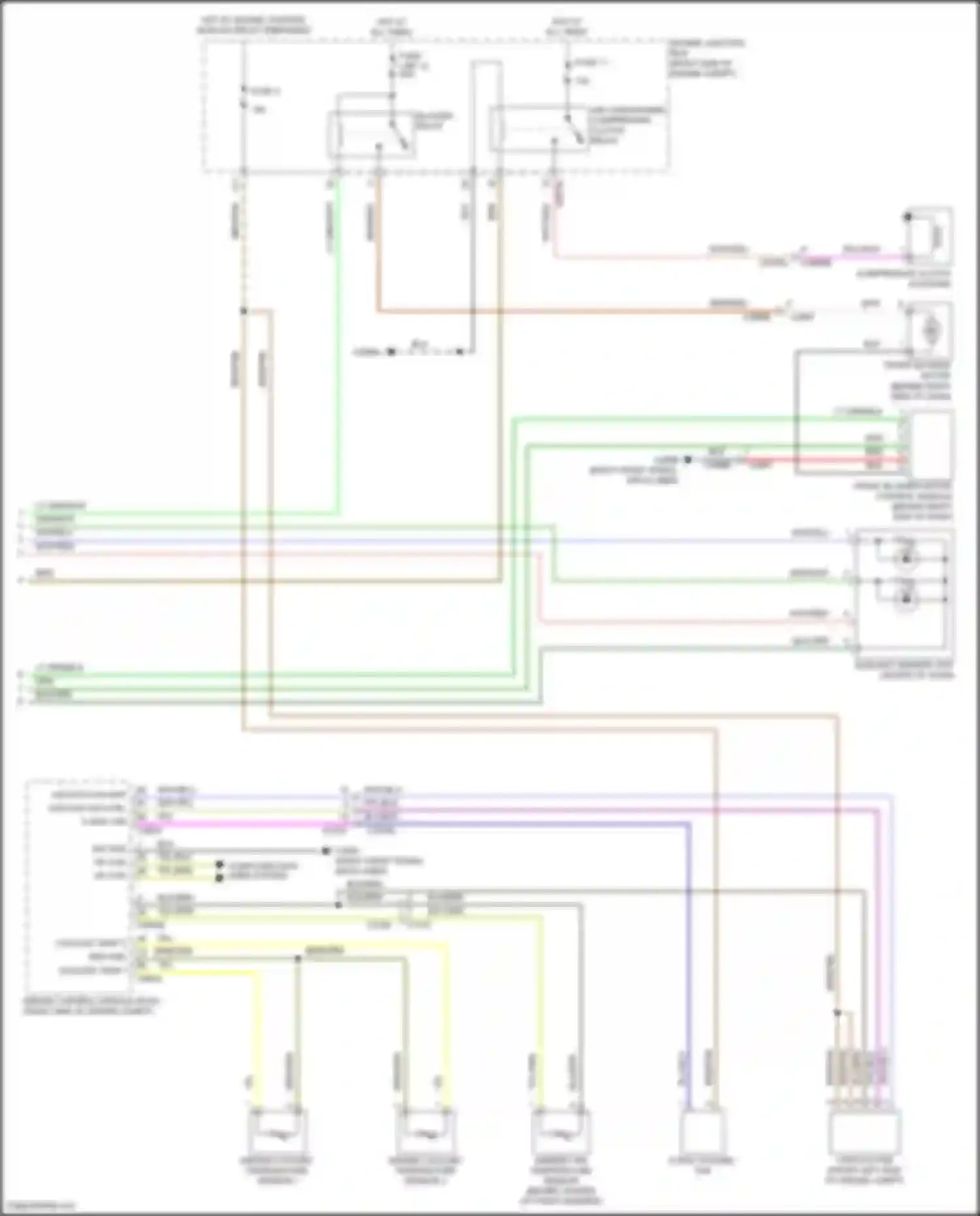 Discovery Land Rover IV (2009-2013): Automatic a/c circuit (2 of 2)