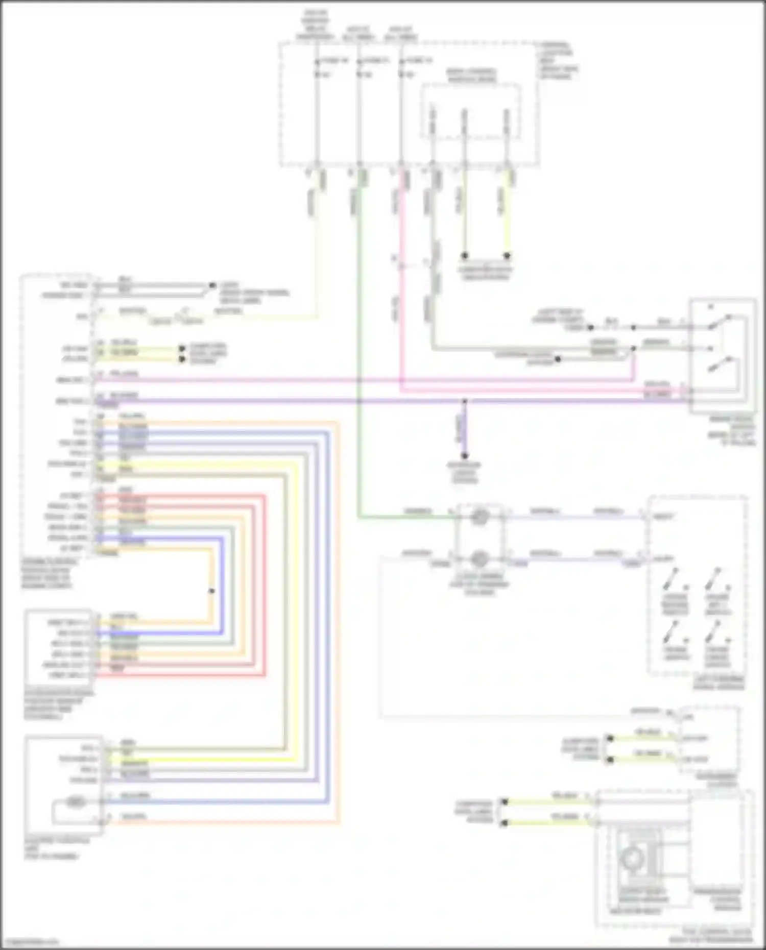 Discovery Land Rover IV (2009-2013): Cruise control circuit