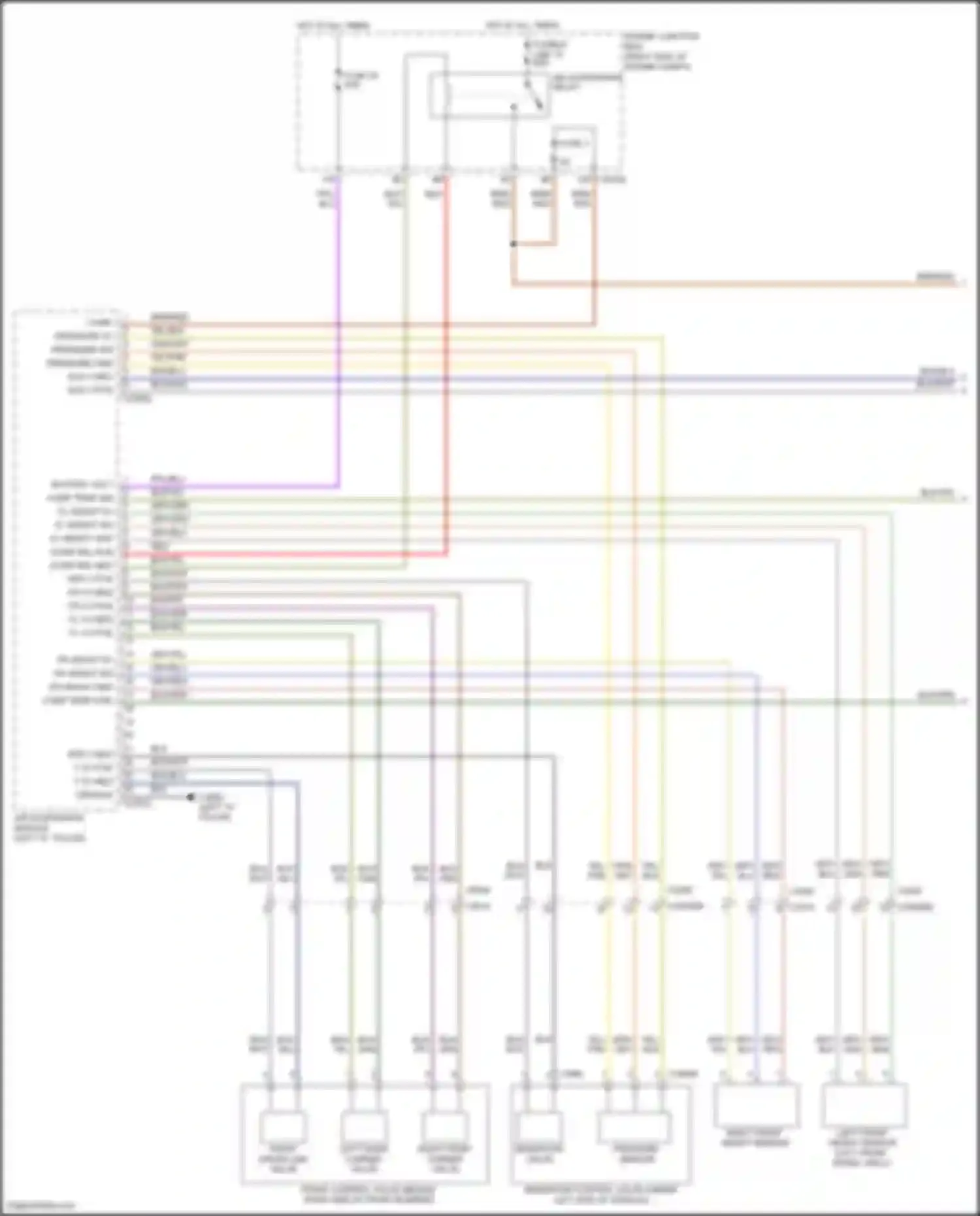 Discovery Land Rover IV (2009-2013): Electronic suspension circuit (1 of 2)