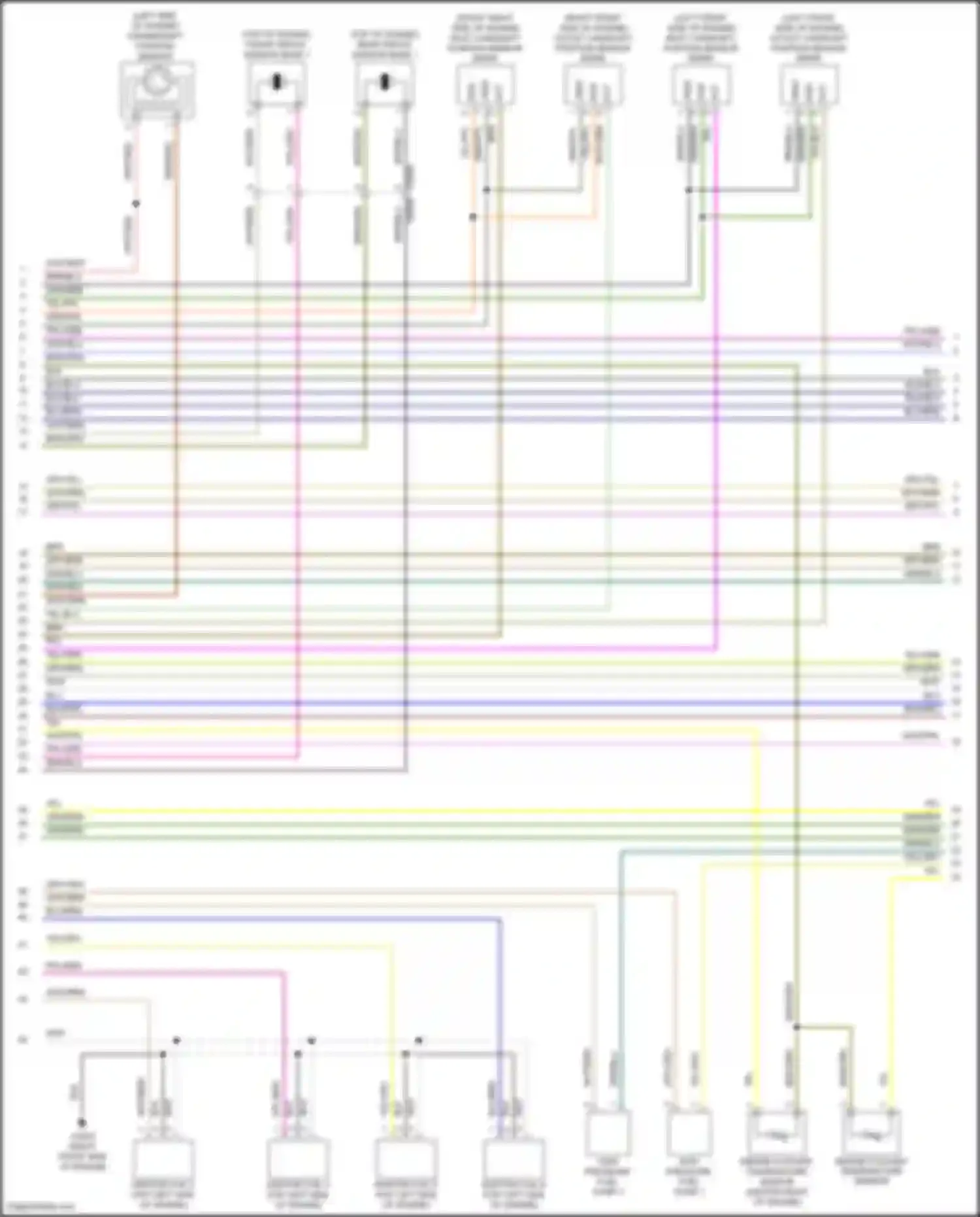 Discovery Land Rover IV (2009-2013): Wiring diagram engine performance 5.0l (2 of 6)