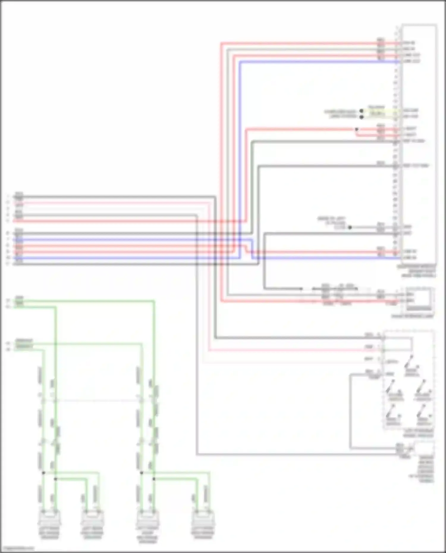 Discovery Land Rover IV (2009-2013): Radio circuit, low line (2 of 2)