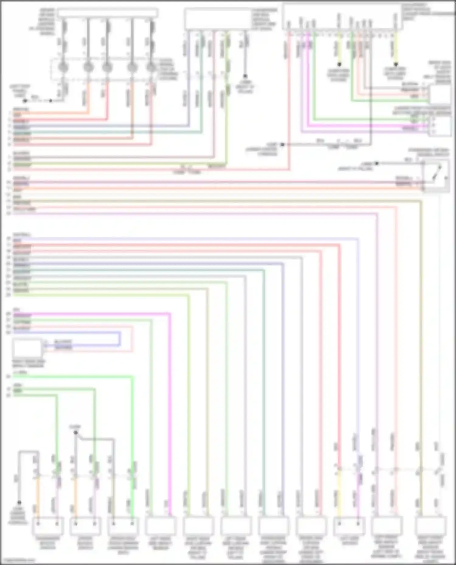 Discovery Land Rover IV (2009-2013): Supplemental restraints circuit (2 of 2)
