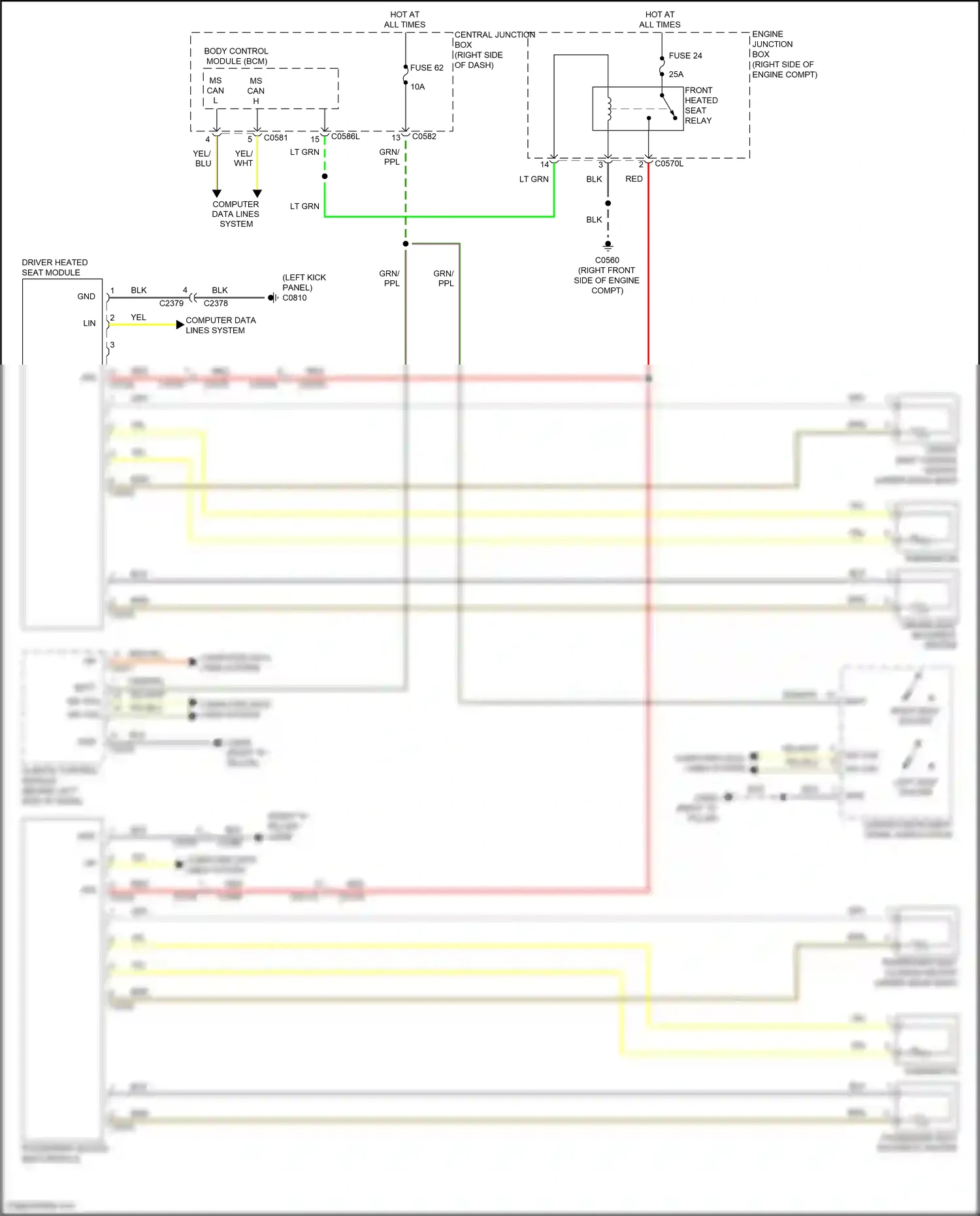 Wiring diagram blu for Land Rover Discovery IV (2009-2013) (13 of 44)