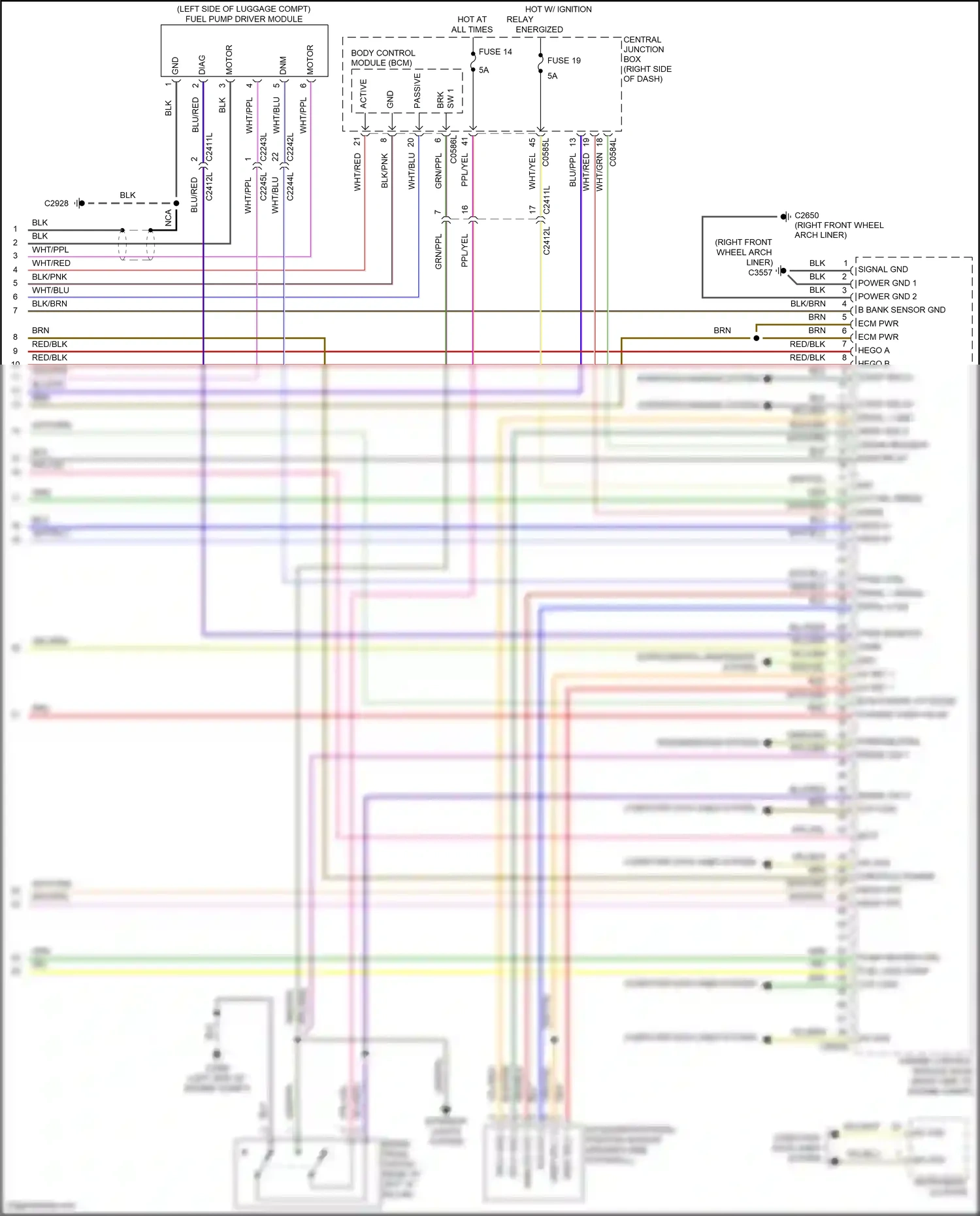Wiring diagram fpdm ctrl for Land Rover Discovery IV (2009-2013) (1 of 1)