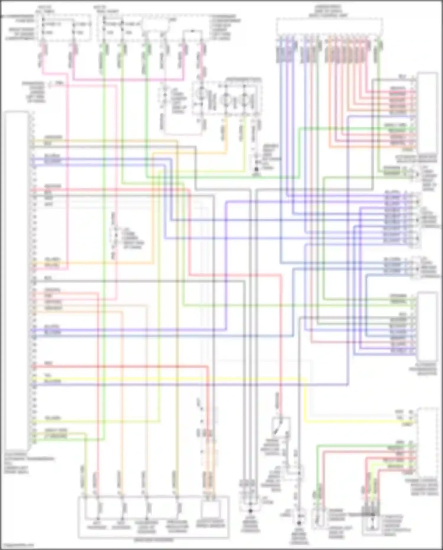 Discovery Land Rover L318 (2002-2004): A/t circuit