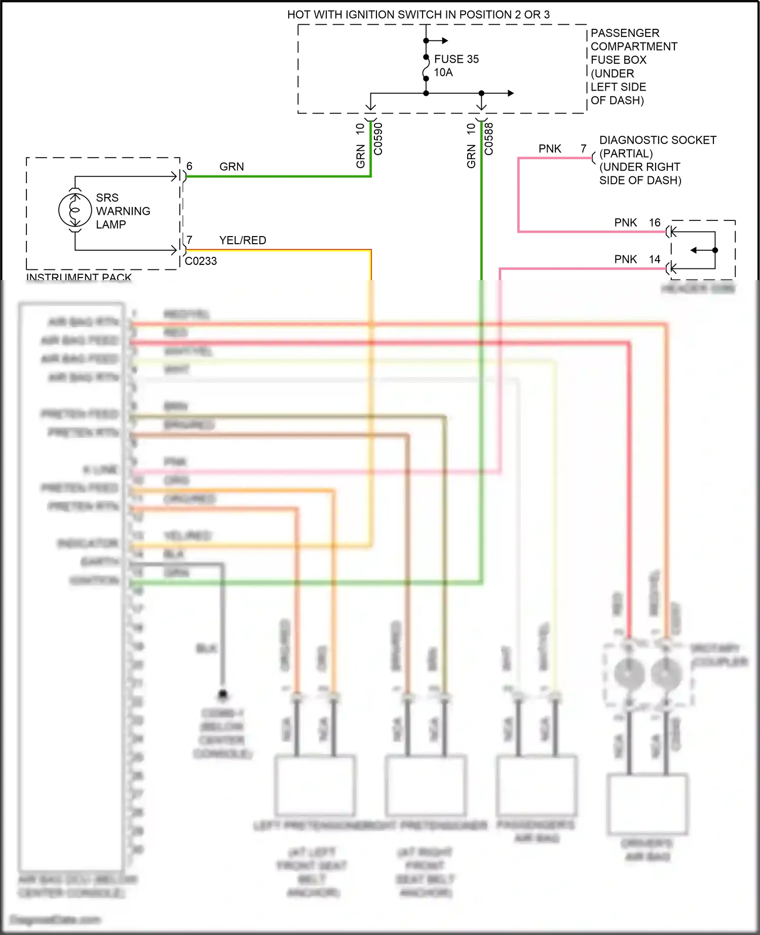 Wiring diagram header 0286 for Land Rover Discovery L318 (2002-2004) (1 of 1)