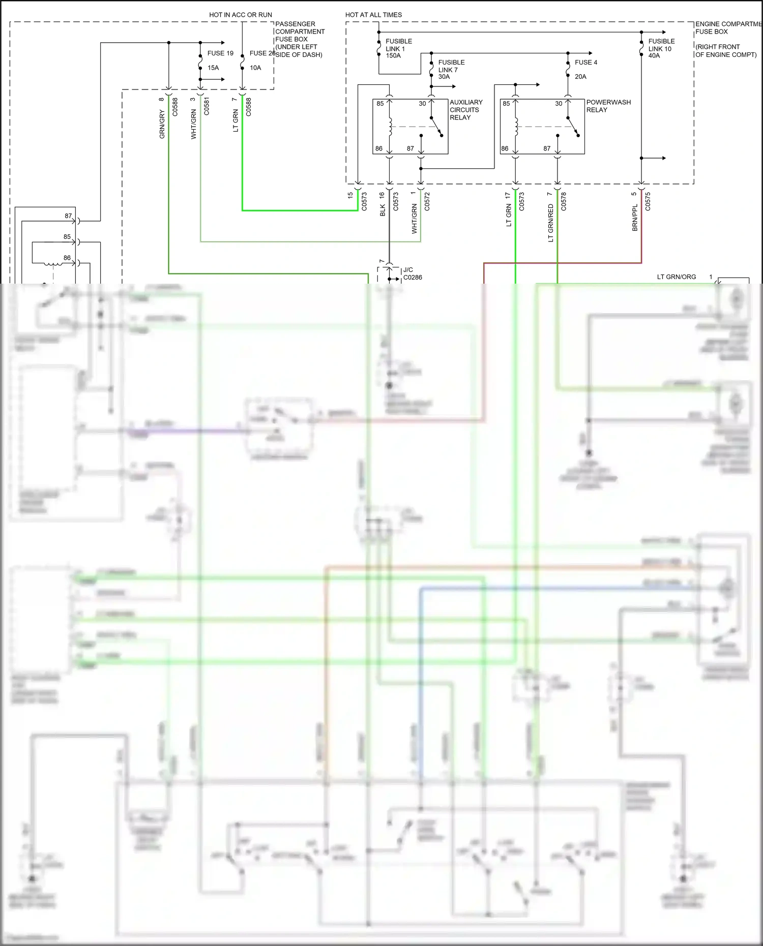 Wiring diagram intelligent driver module for Land Rover Discovery L318 (2002-2004) (3 of 8)