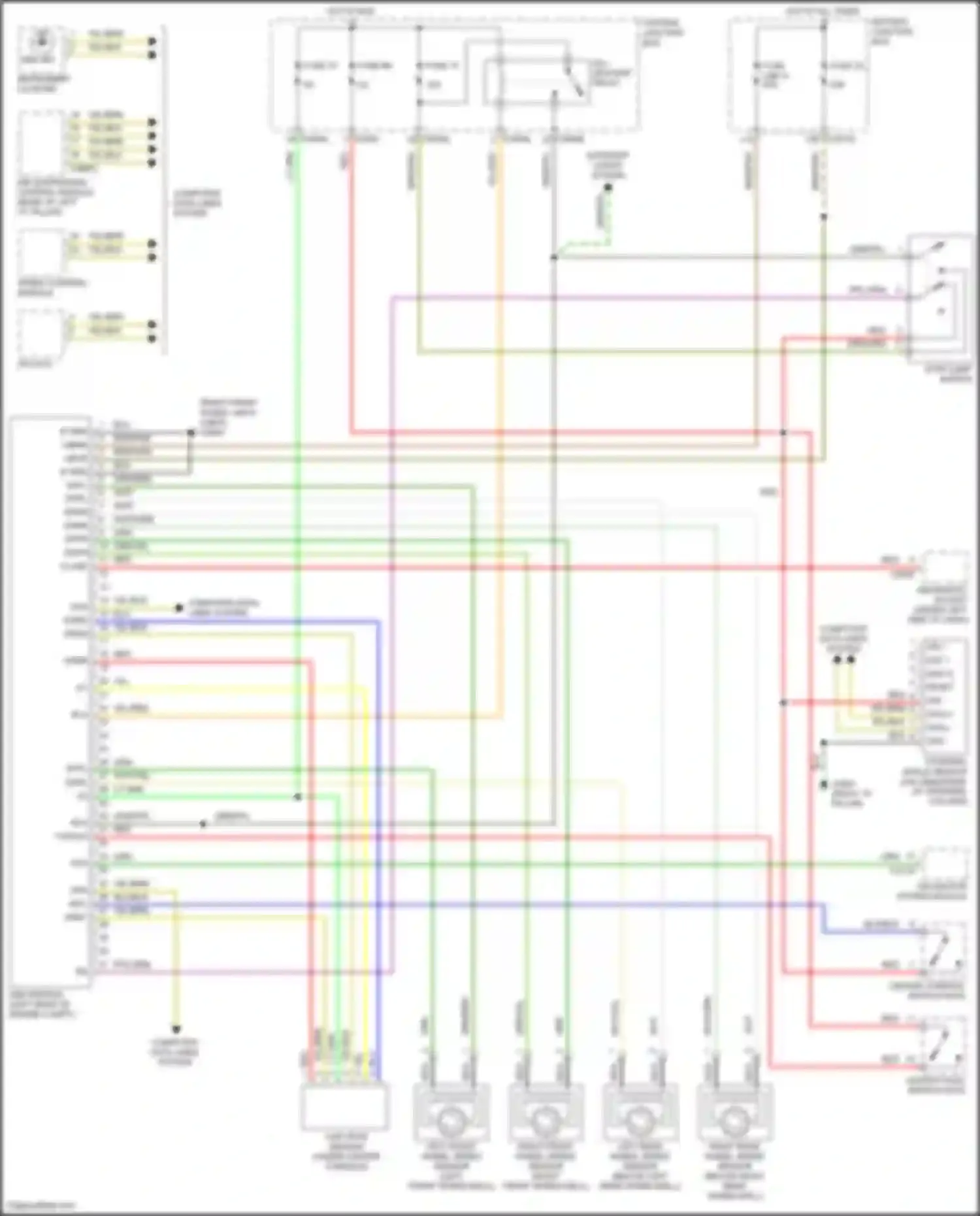 Discovery Land Rover L319 (2004-2009): Anti lock brake circuit