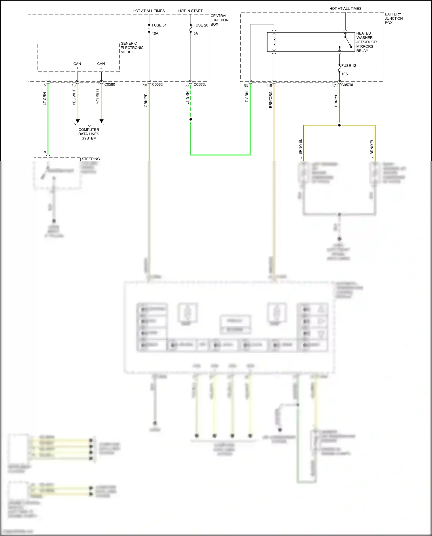 Wiring diagram engine control module for Land Rover Discovery L319 (2004-2009) (13 of 13)