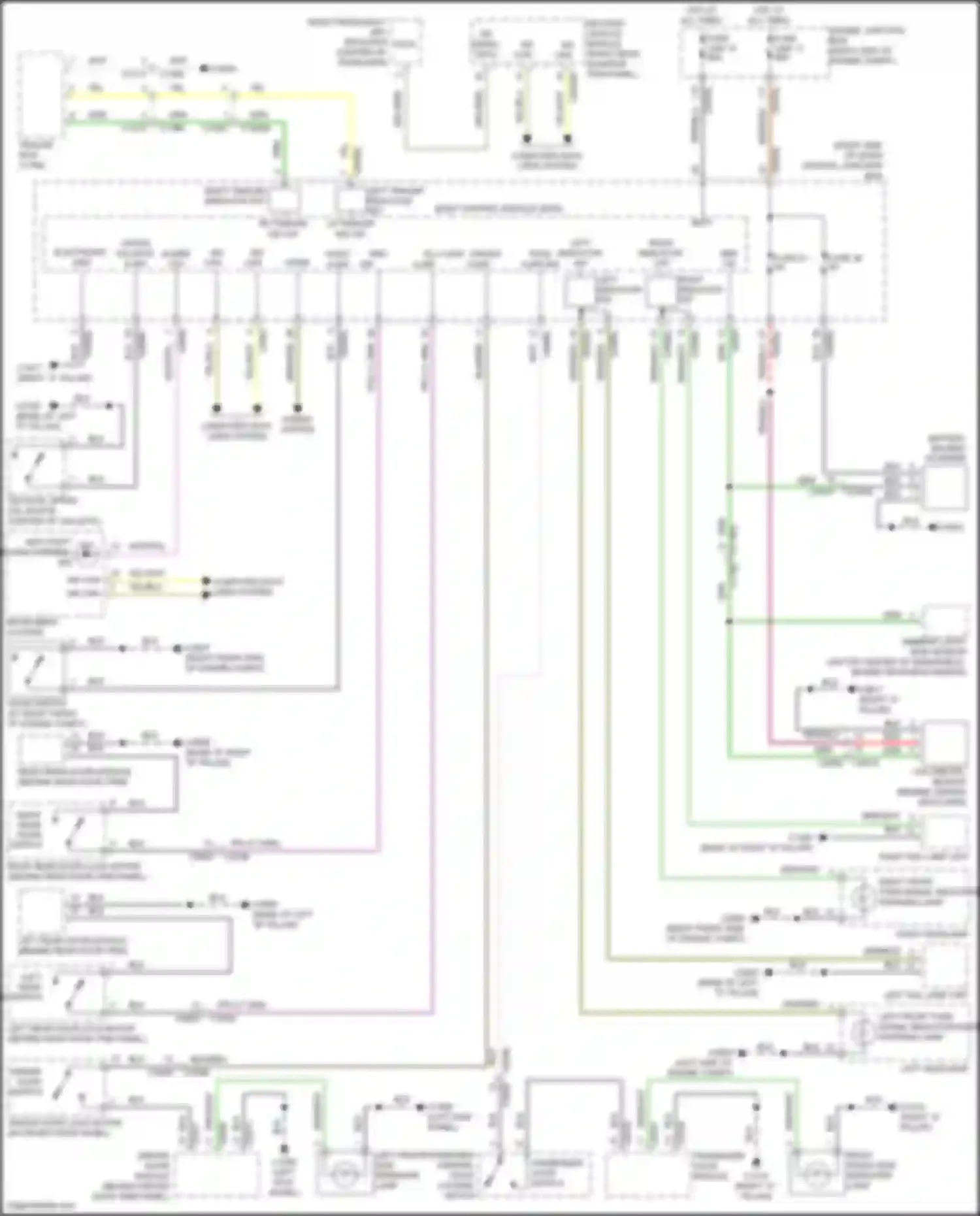 Discovery Land Rover L319 (2009-2013): Anti-theft circuit, active