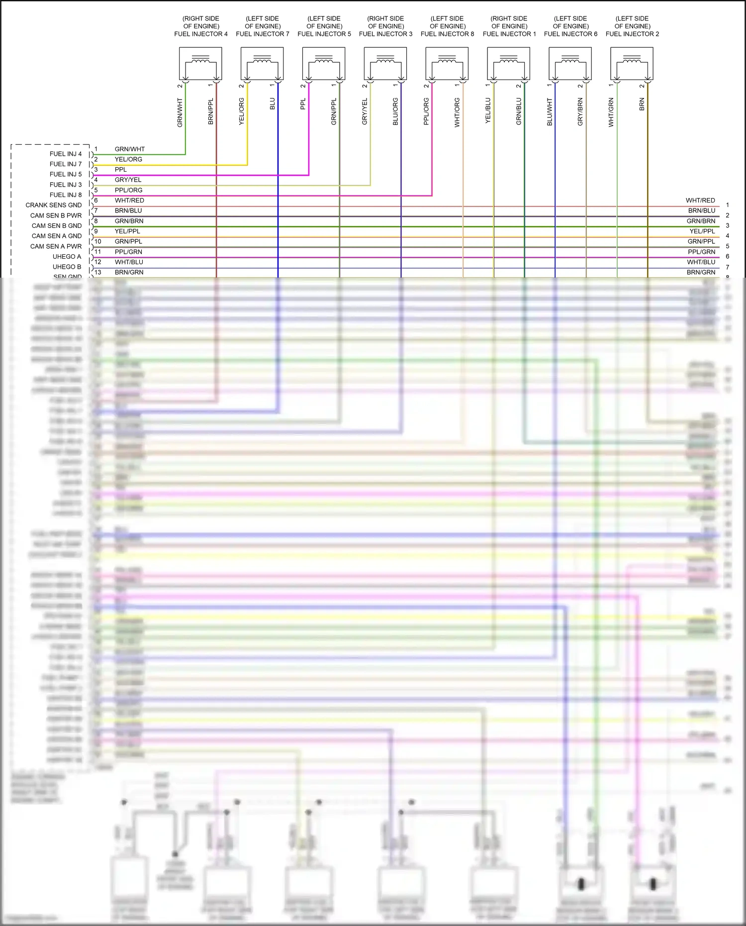 Wiring diagram sensor gnd 2 for Land Rover Discovery L319 (2009-2013) (1 of 1)