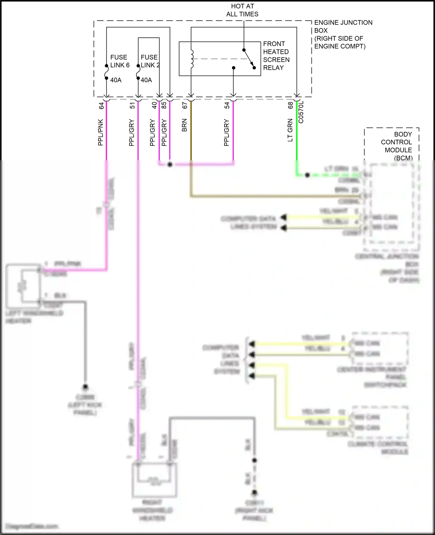 Wiring diagram blk for Land Rover Discovery L319 (2013-2017) (67 of 96)