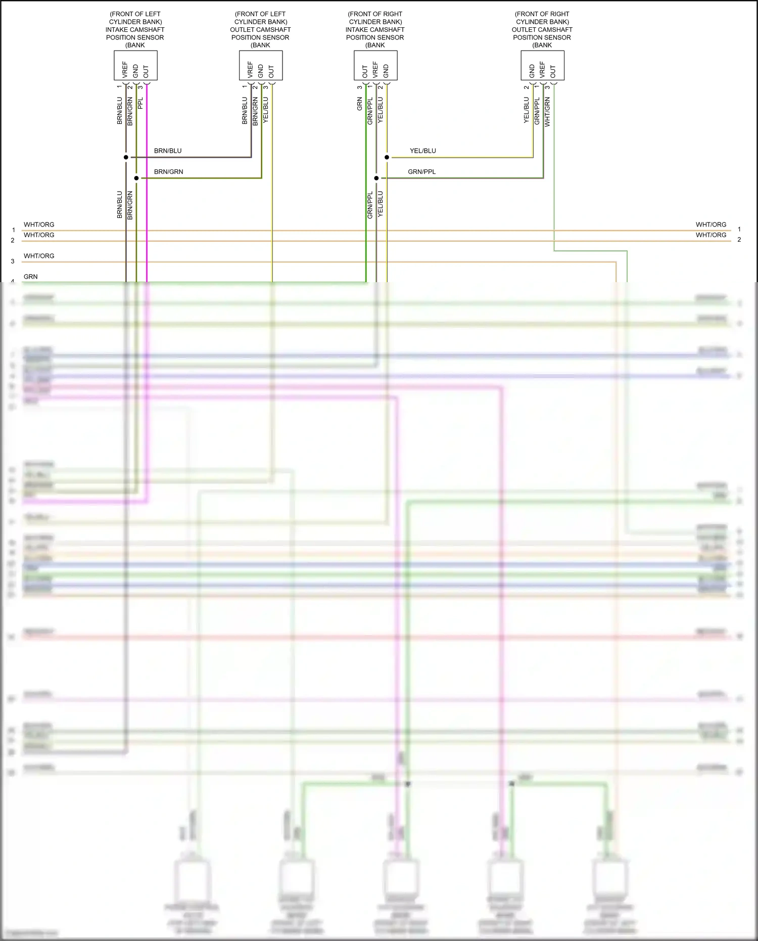 Wiring diagram blu/grn for Land Rover Discovery L319 (2013-2017) (6 of 9)