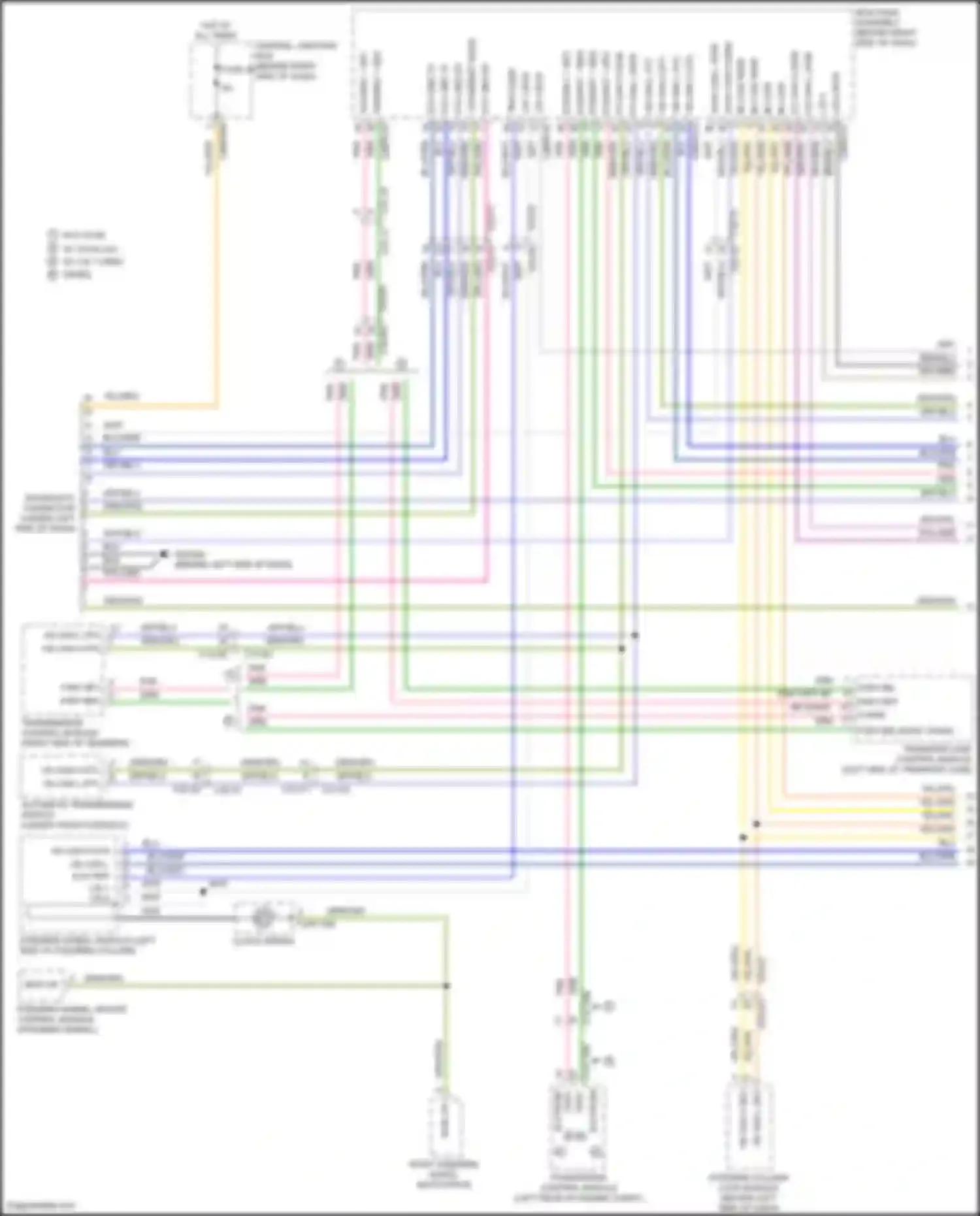 Discovery Land Rover L462 (2016-2020): Computer data lines circuit (1 of 4)