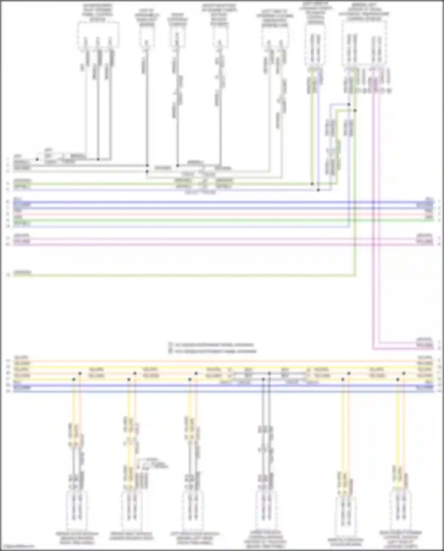 Discovery Land Rover L462 (2016-2020): Computer data lines circuit (2 of 4)