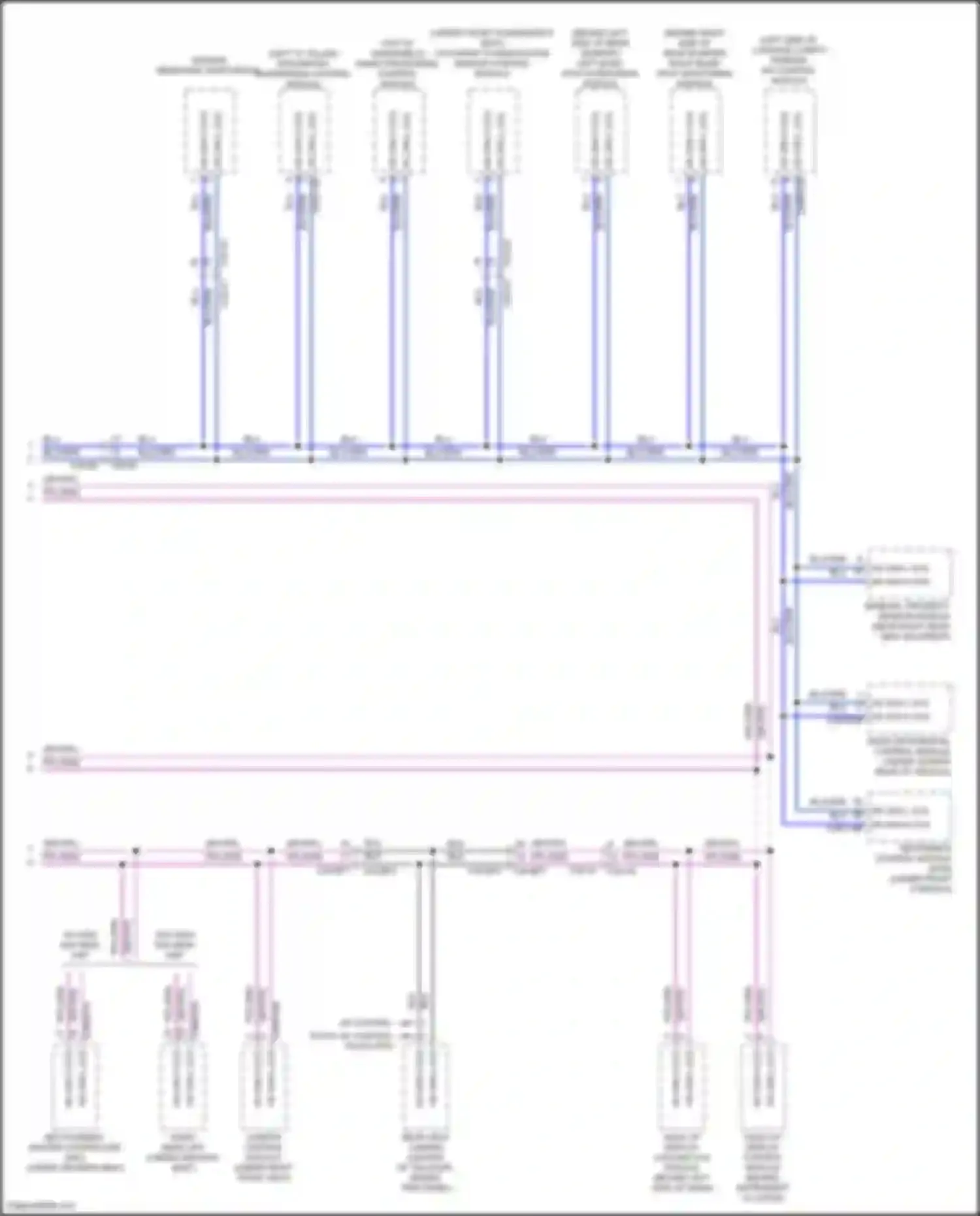Discovery Land Rover L462 (2016-2020): Computer data lines circuit (4 of 4)