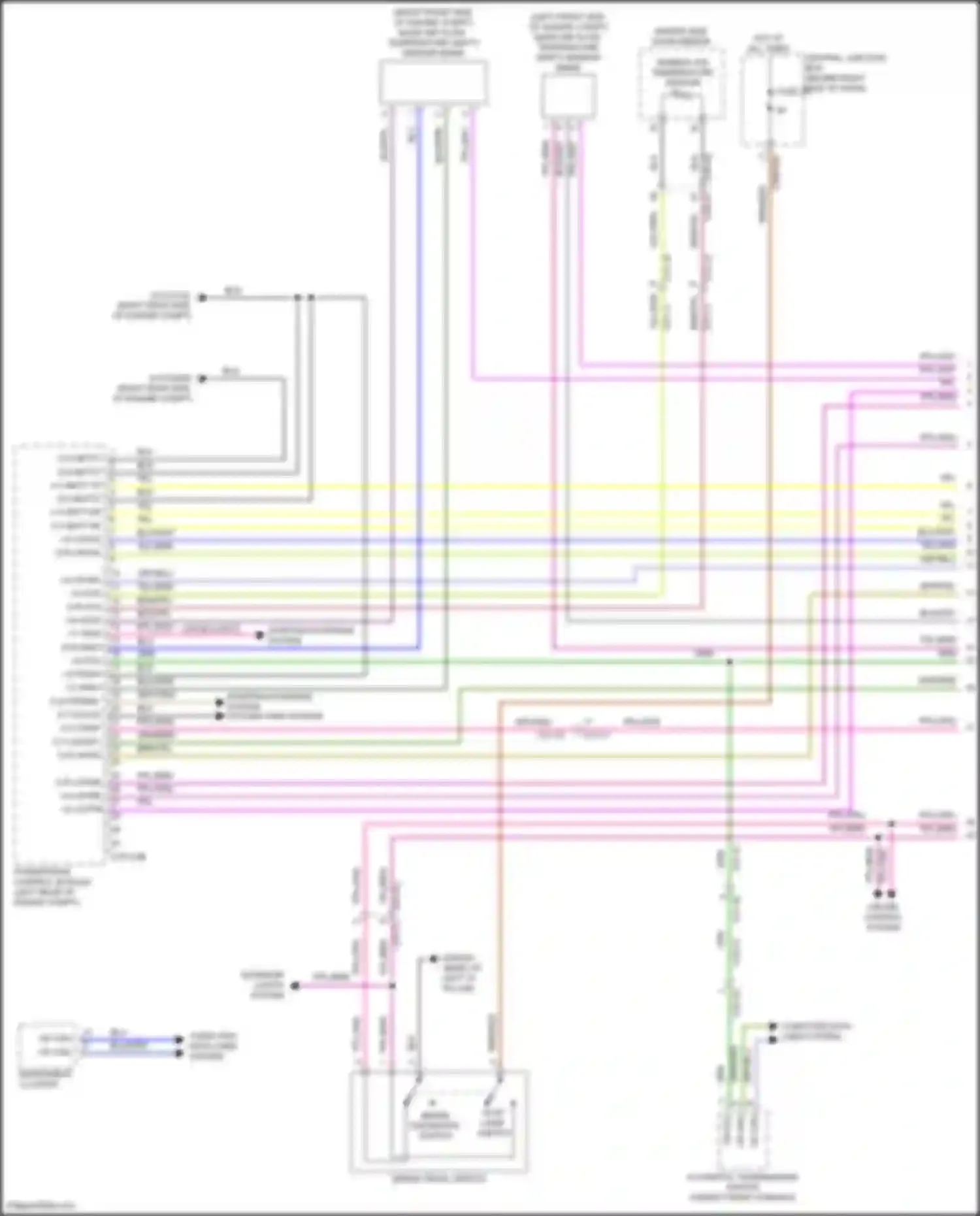 Discovery Land Rover L462 (2016-2020): Wiring diagram engine performance 3.0l sc (1 of 9)