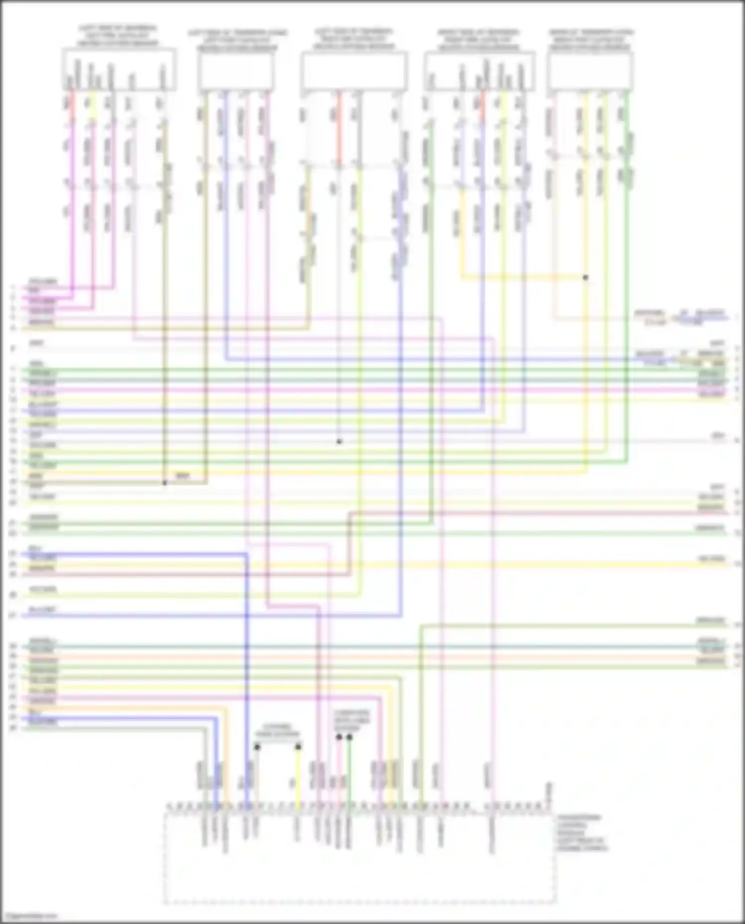 Discovery Land Rover L462 (2016-2020): Wiring diagram engine performance 3.0l sc (4 of 9)