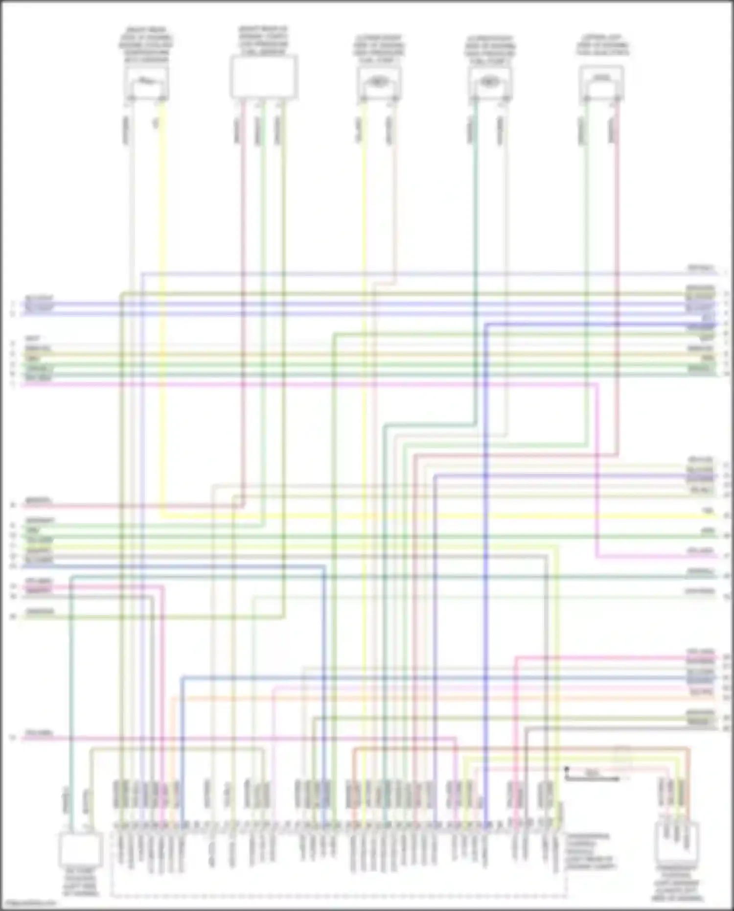 Discovery Land Rover L462 (2016-2020): Wiring diagram engine performance 3.0l sc (6 of 9)
