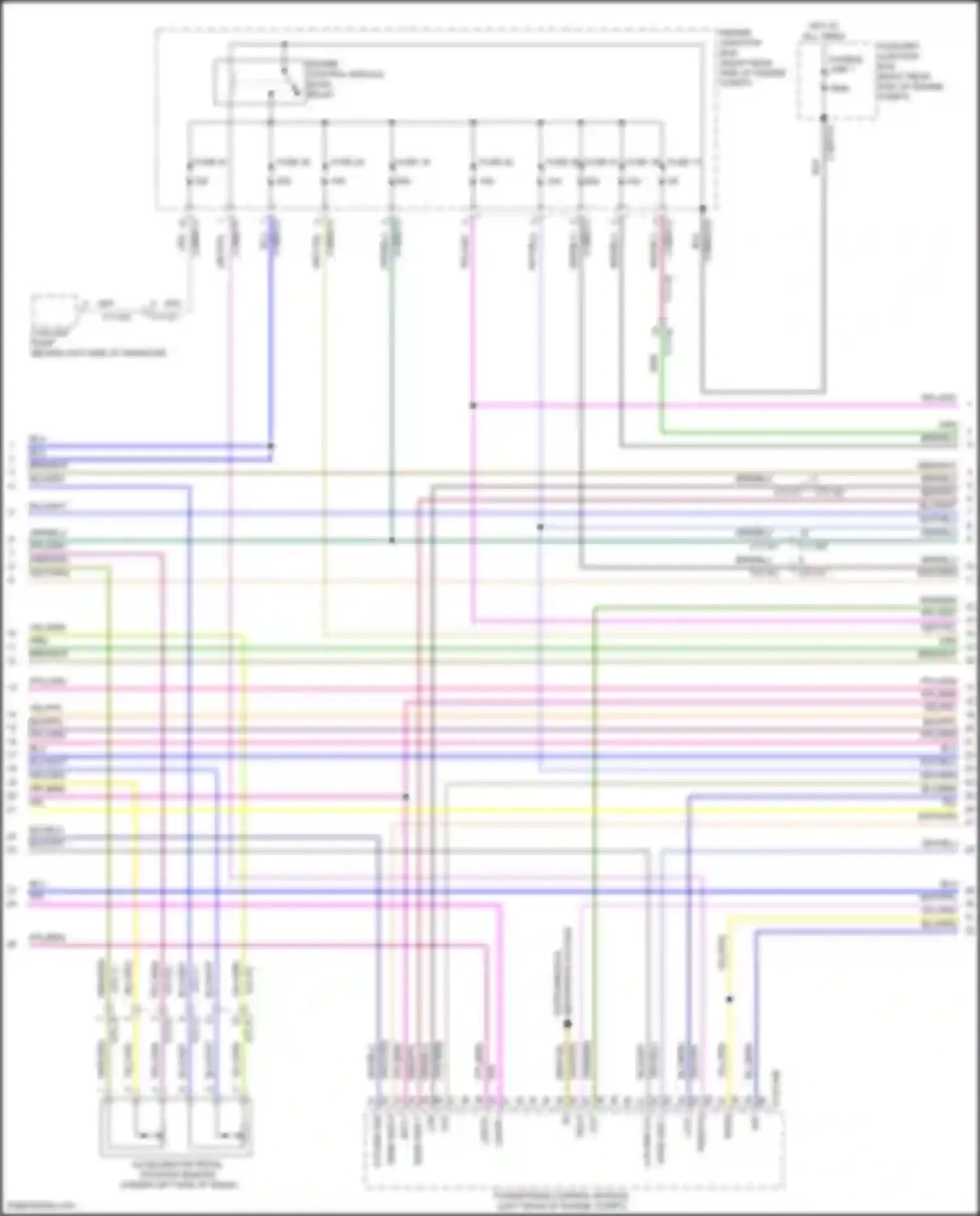 Discovery Land Rover L462 (2016-2020): Wiring diagram engine performance 3.0l turbo diesel (2 of 10)