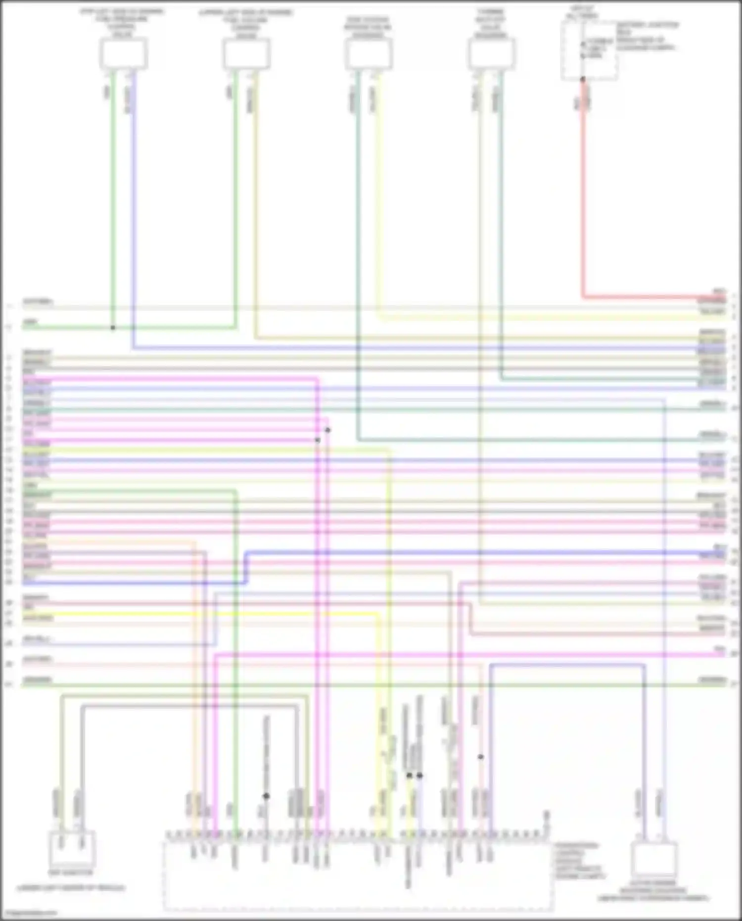 Discovery Land Rover L462 (2016-2020): Wiring diagram engine performance 3.0l turbo diesel (5 of 10)
