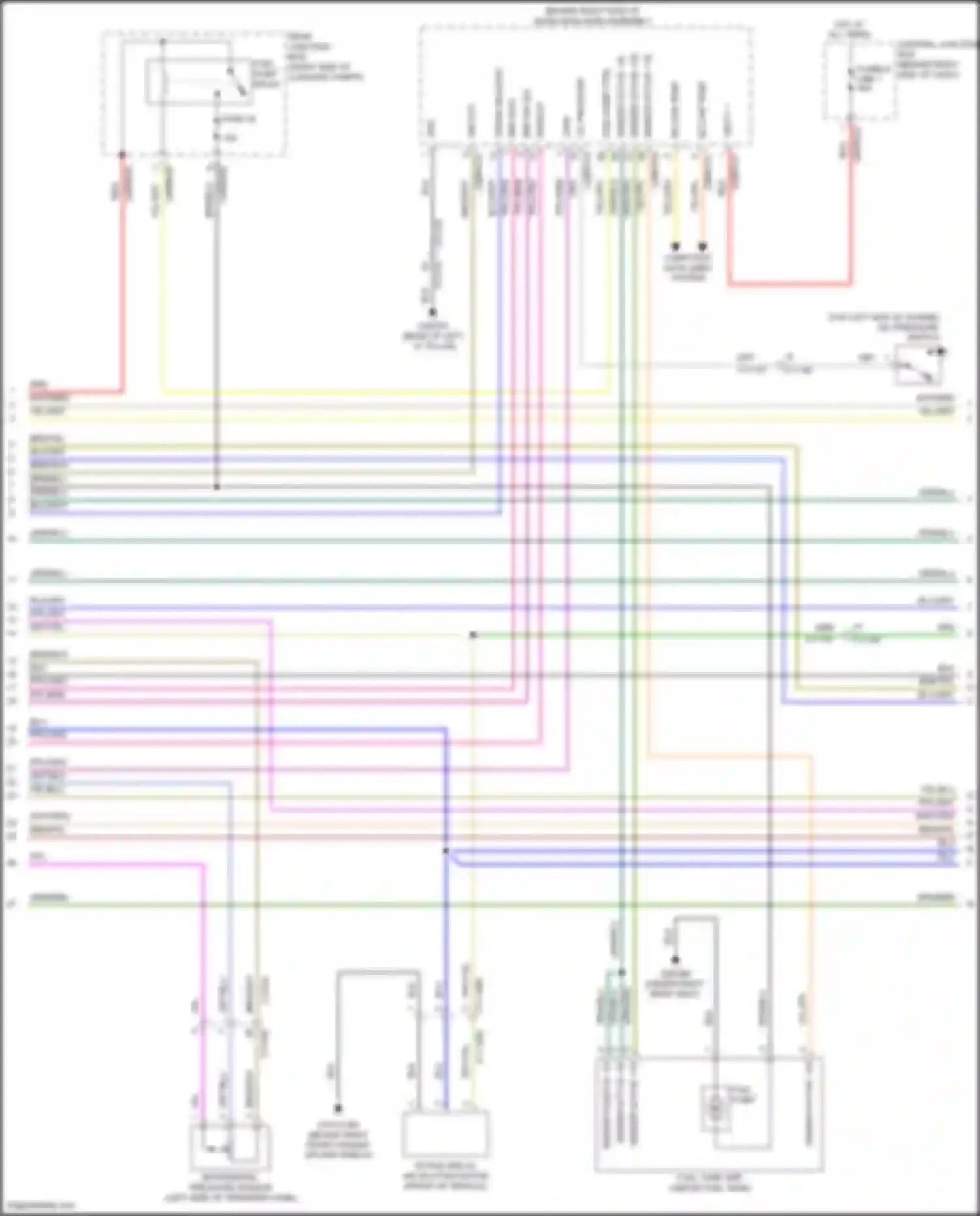 Discovery Land Rover L462 (2016-2020): Wiring diagram engine performance 3.0l turbo diesel (6 of 10)