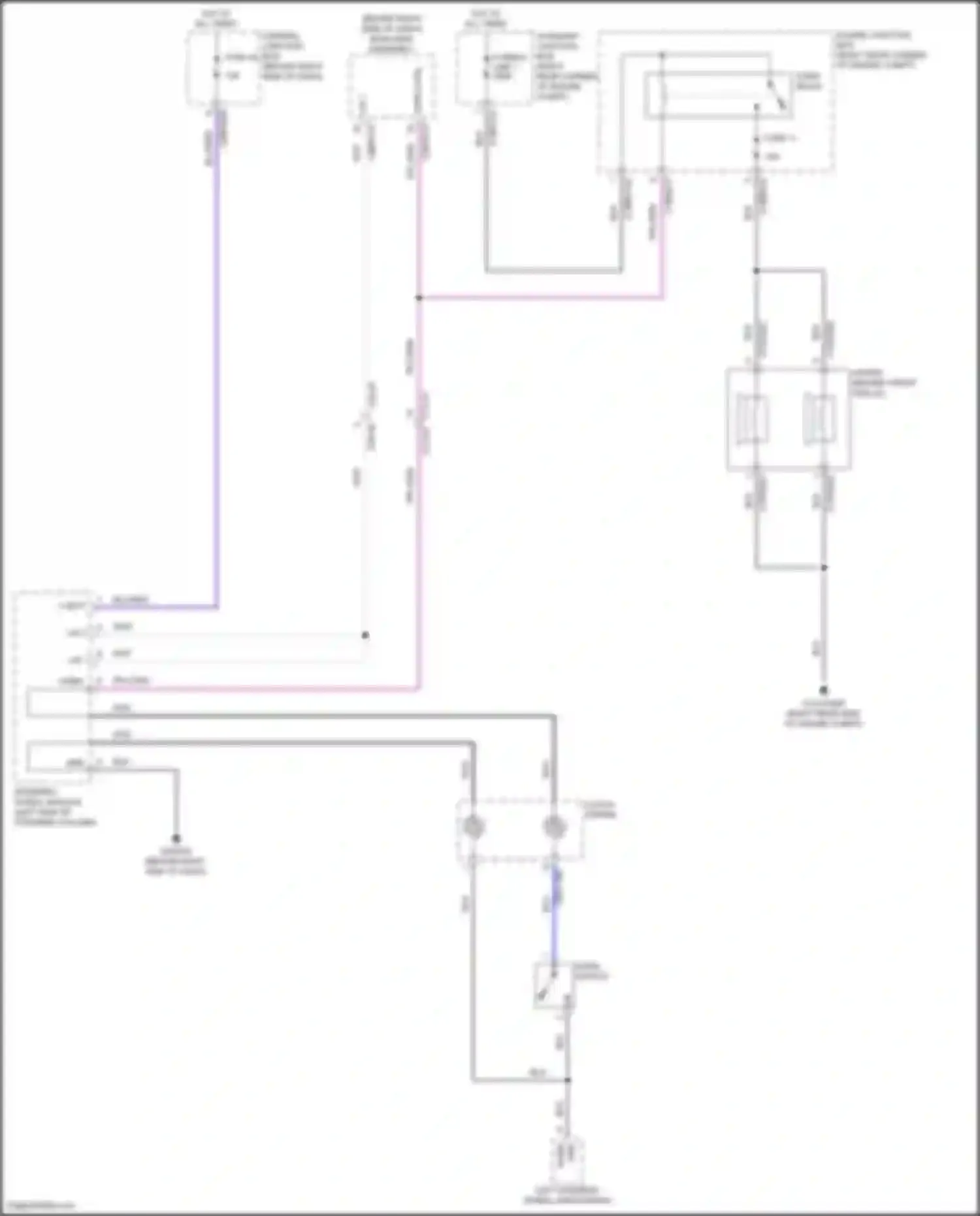 Discovery Land Rover L462 (2016-2020): Horn circuit