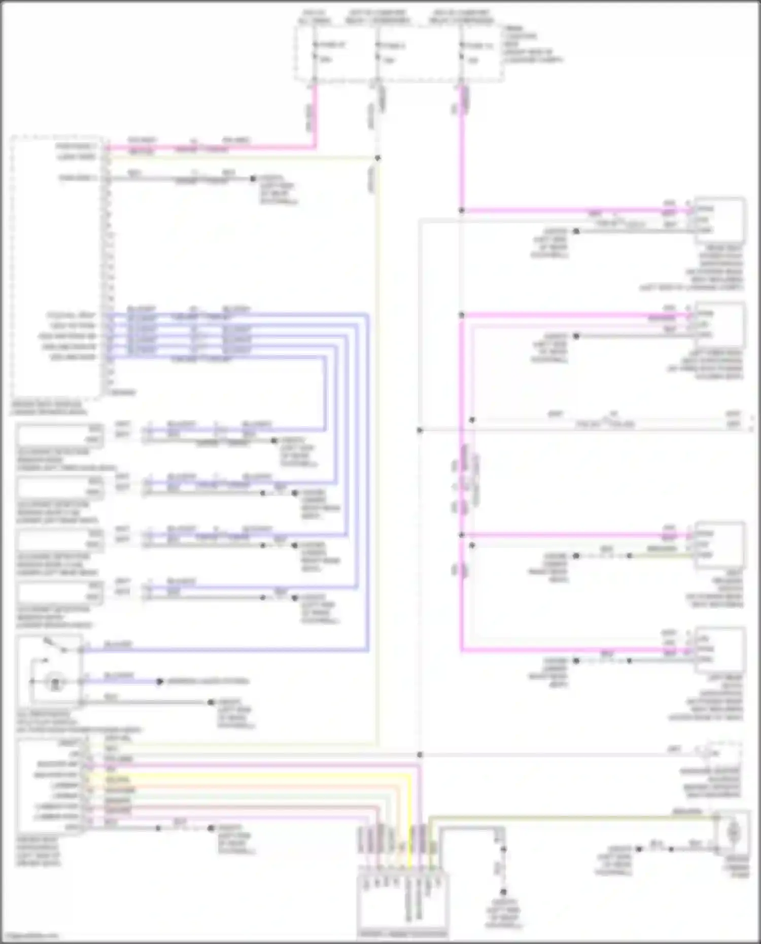 Discovery Land Rover L462 (2016-2020): Driver"s memory seat circuit, 16-way (1 of 3)