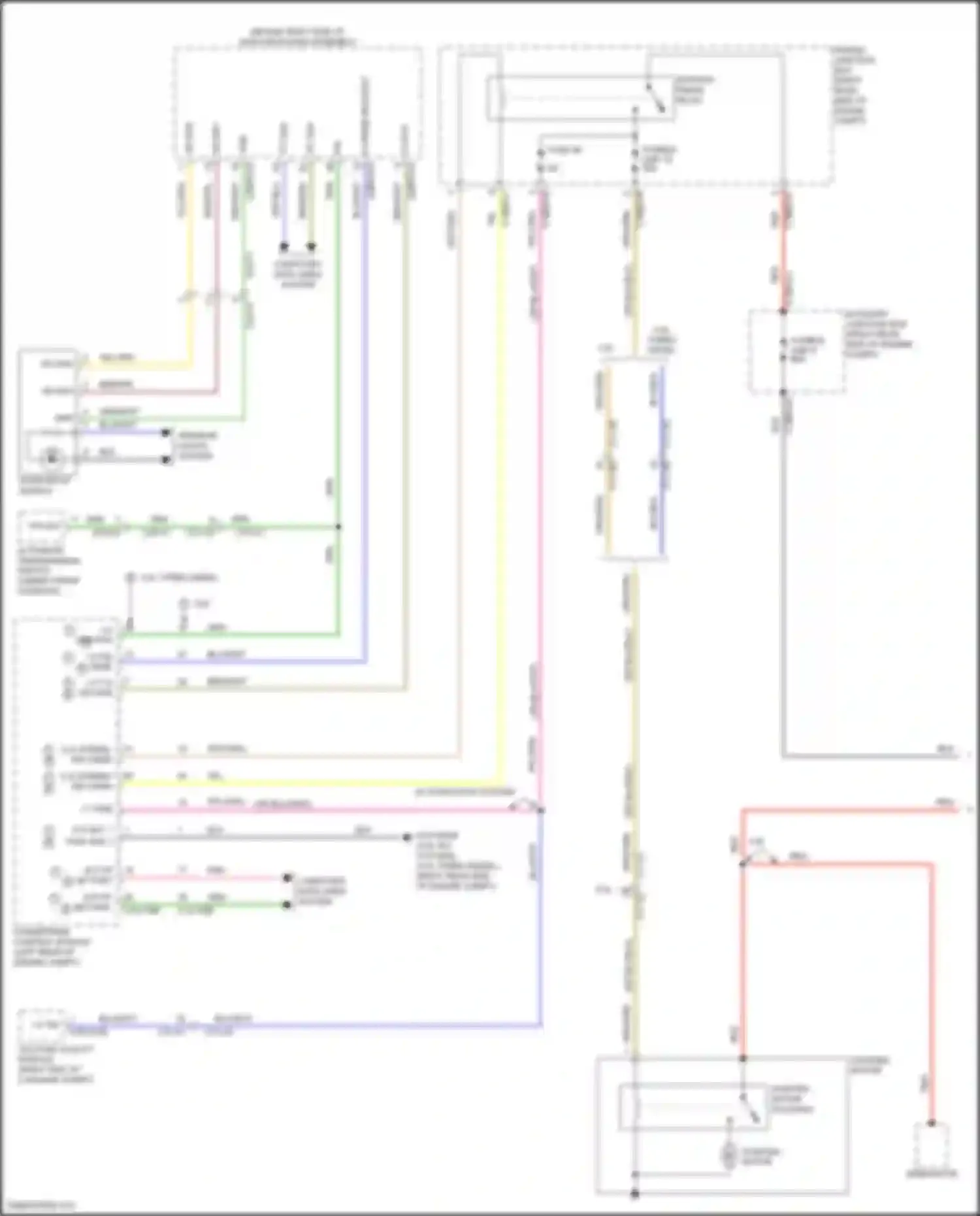 Discovery Land Rover L462 (2016-2020): Starting circuit (1 of 2)