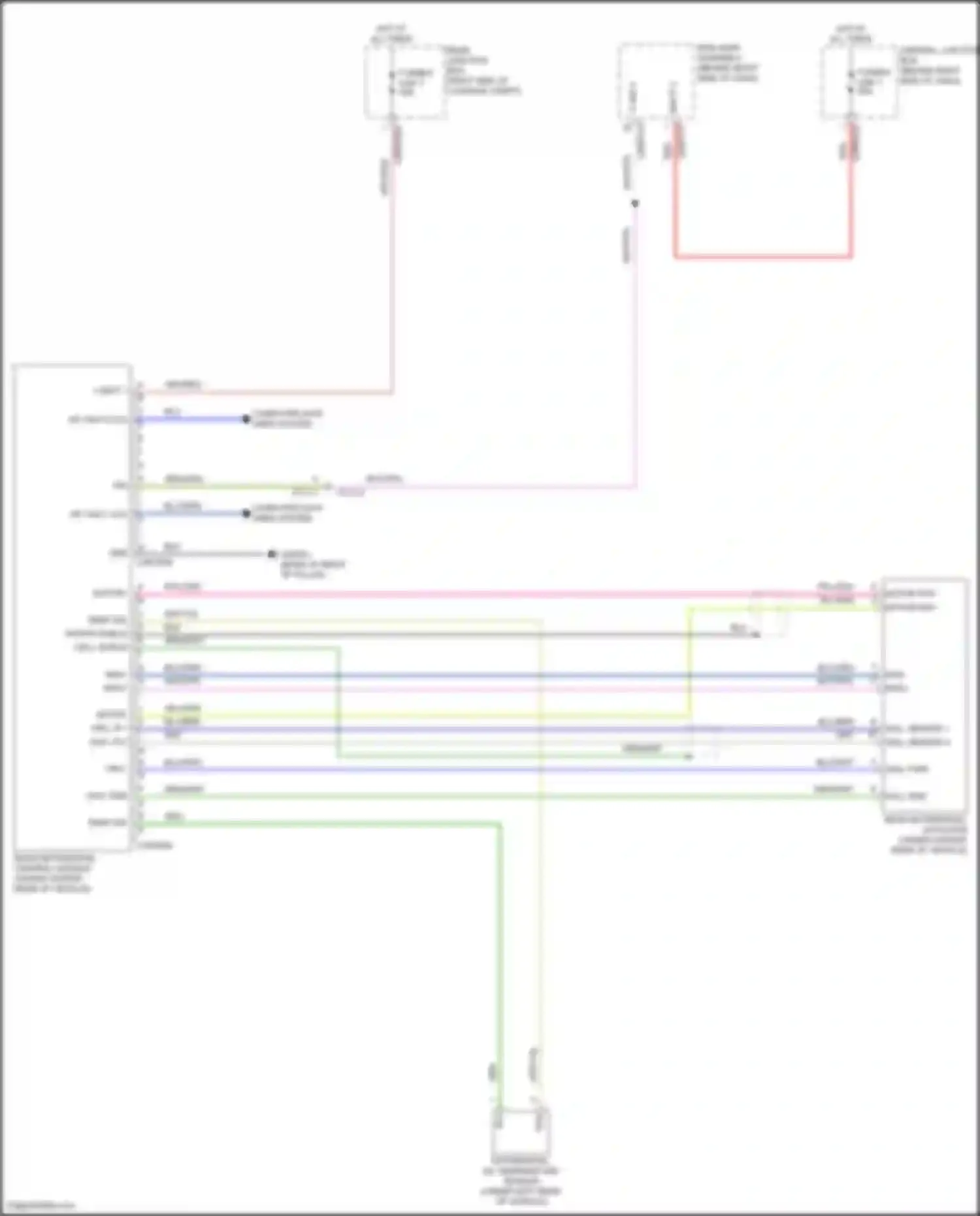 Discovery Land Rover L462 (2016-2020): Rear differential lock circuit