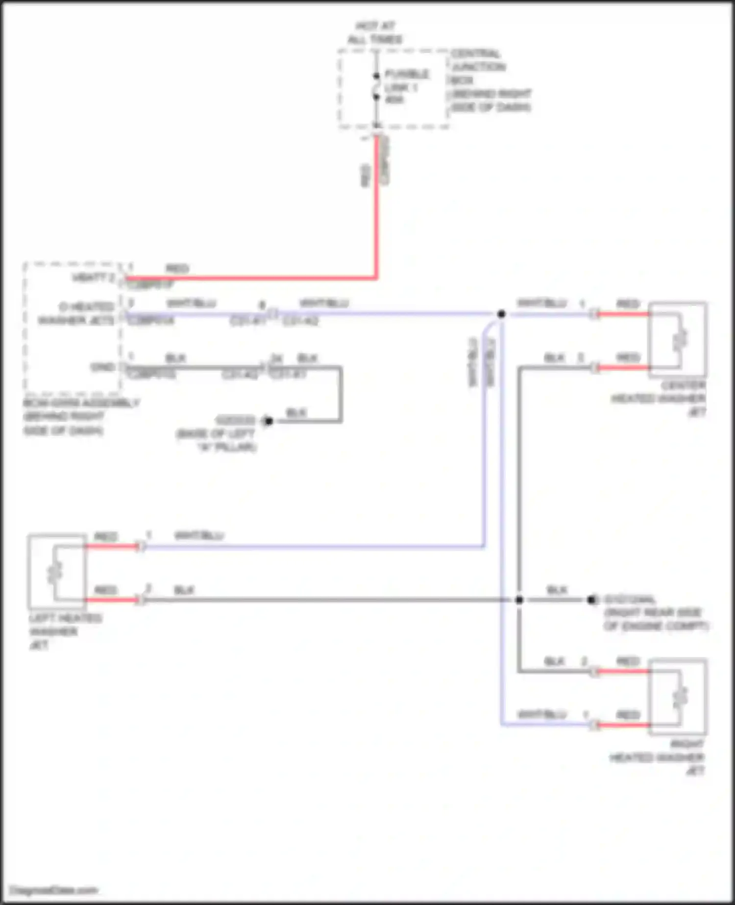 Discovery Land Rover L462 (2016-2020): Jet heater circuit