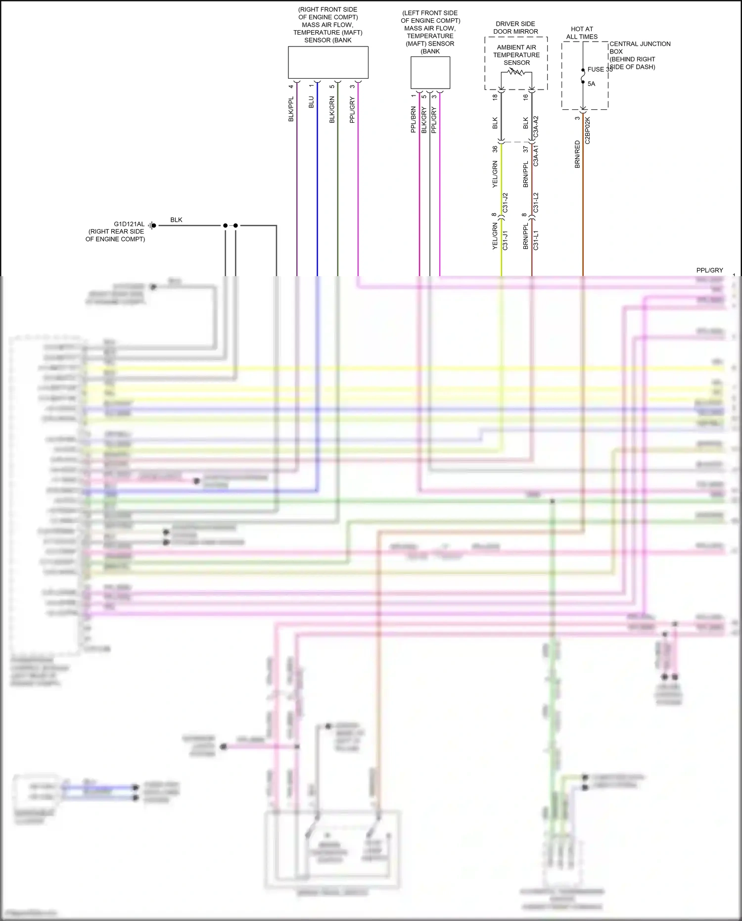 Wiring diagram automatic transmission switch for Land Rover Discovery L462 (2016-2020) (6 of 6)