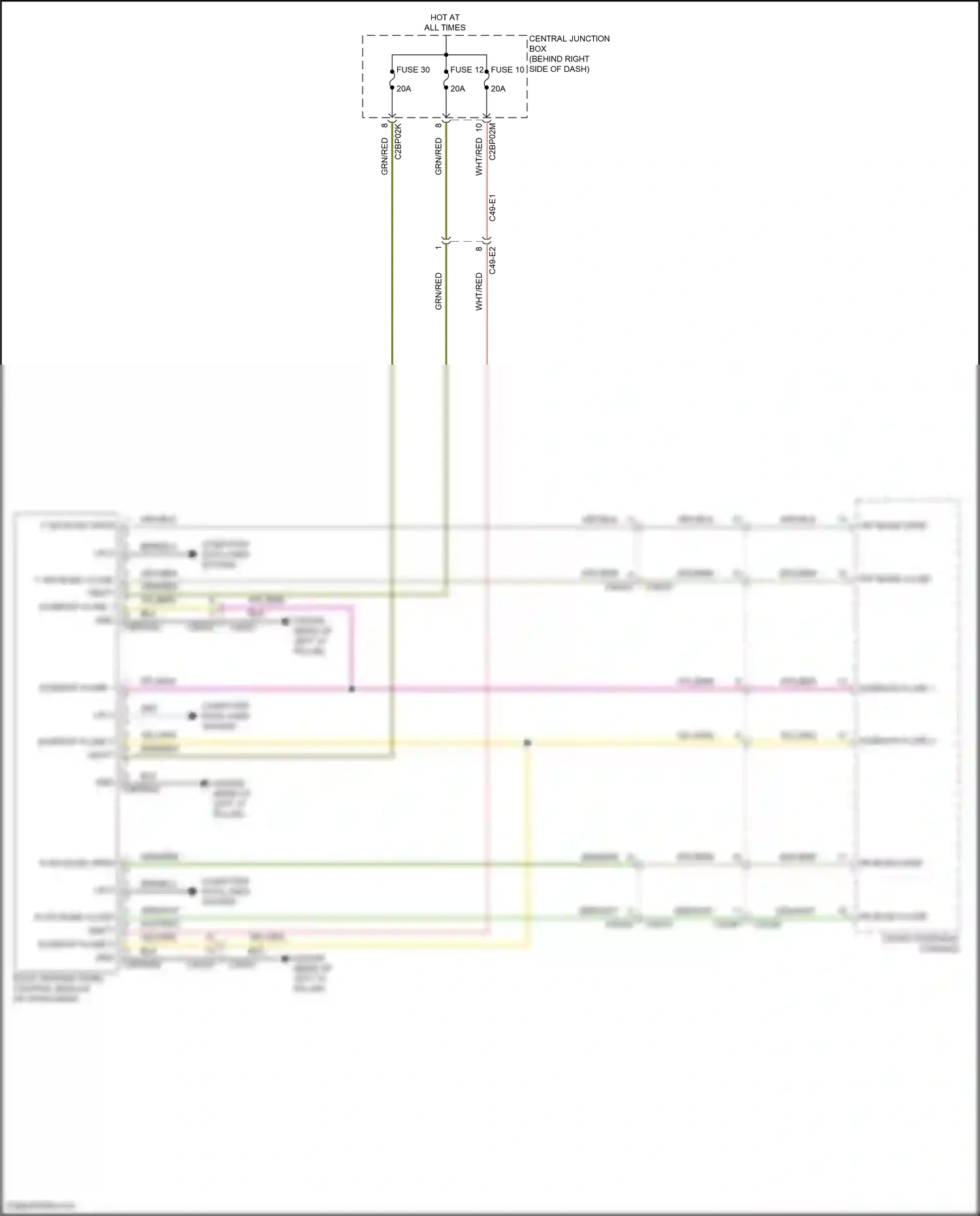 Wiring diagram computer data lines system for Land Rover Discovery L462 (2016-2020) (85 of 101)