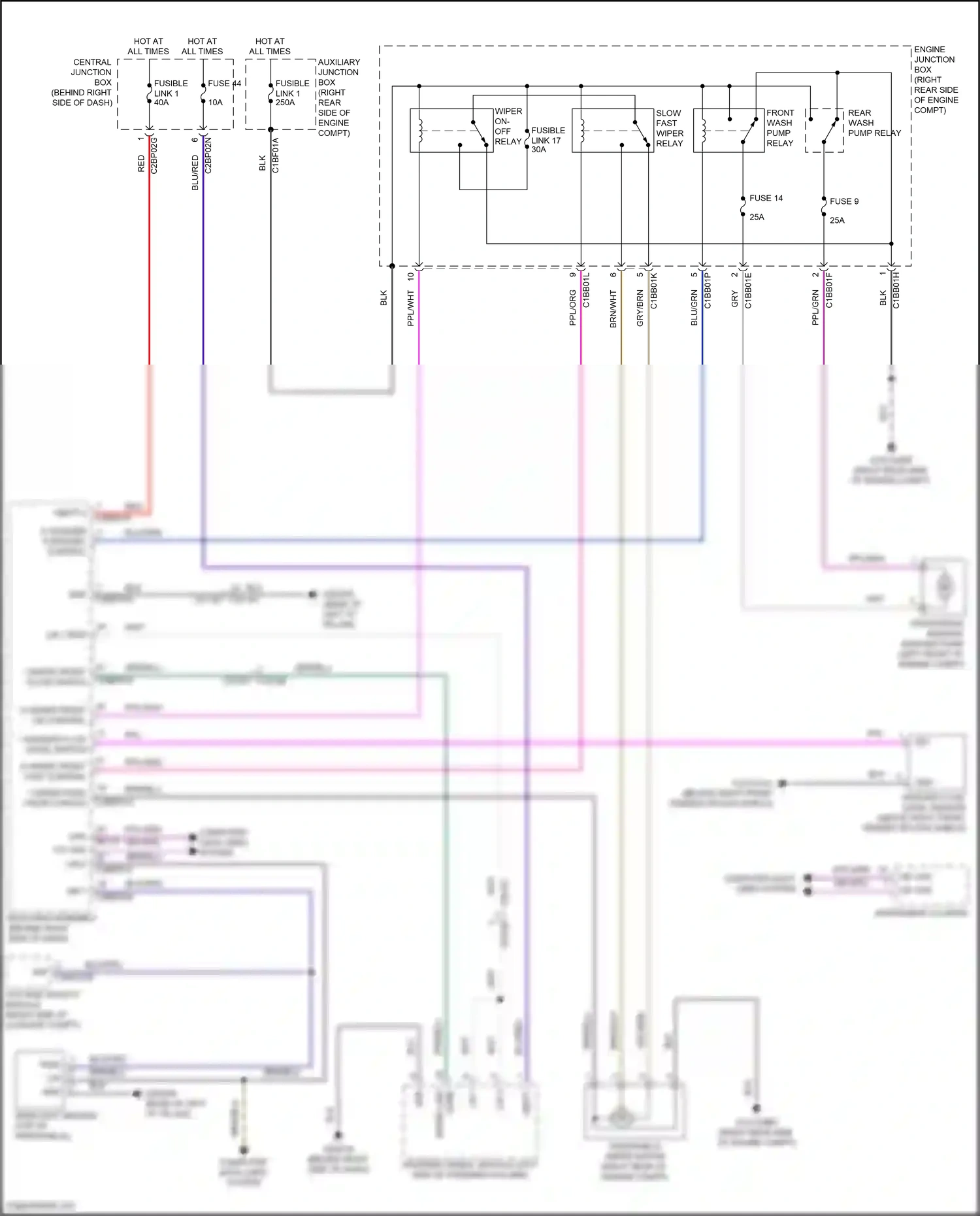 Wiring diagram computer data lines system for Land Rover Discovery L462 (2016-2020) (35 of 101)