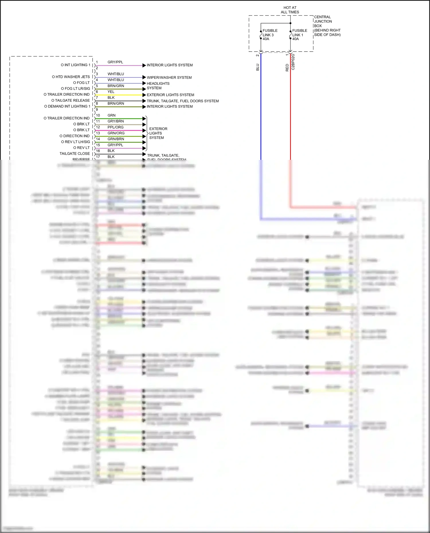 Wiring diagram computer data lines system for Land Rover Discovery L462 (2016-2020) (41 of 101)