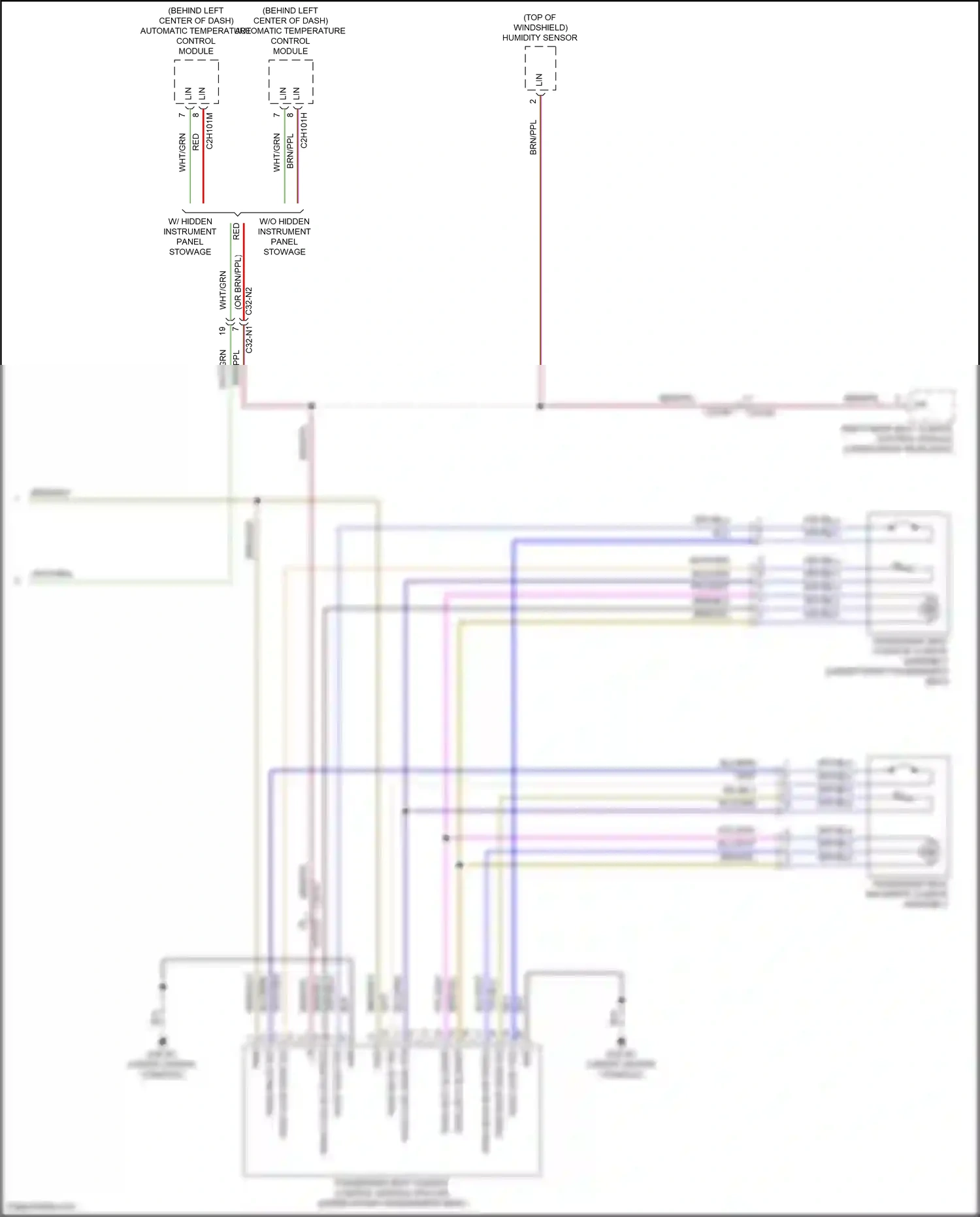 Wiring diagram humidity sensor for Land Rover Discovery L462 (2016-2020) (2 of 6)